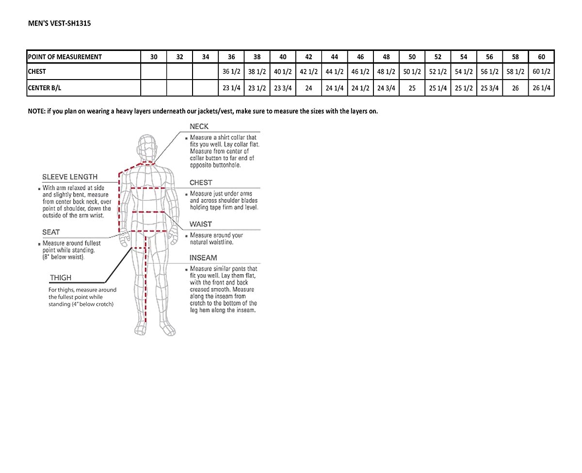 Milwaukee Leather SH1315 Men's Black Leather Classic V-Neck Side Lace Motorcycle Rider Vest w/Front Snap Closure - 54