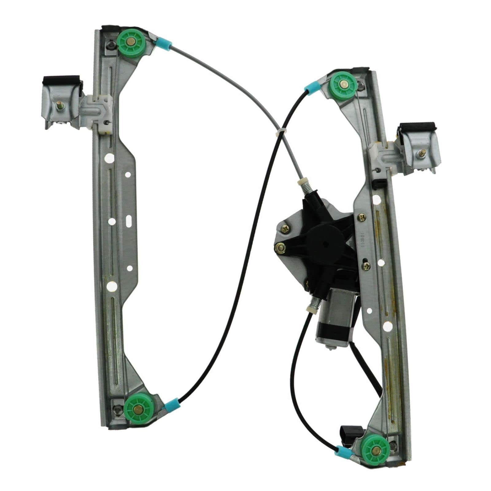 Trq Front Right Power Window Regulator & Motor Assembly Passenger Side Compatible With 2006-2011 Chevrolet Hhr Gm1351178