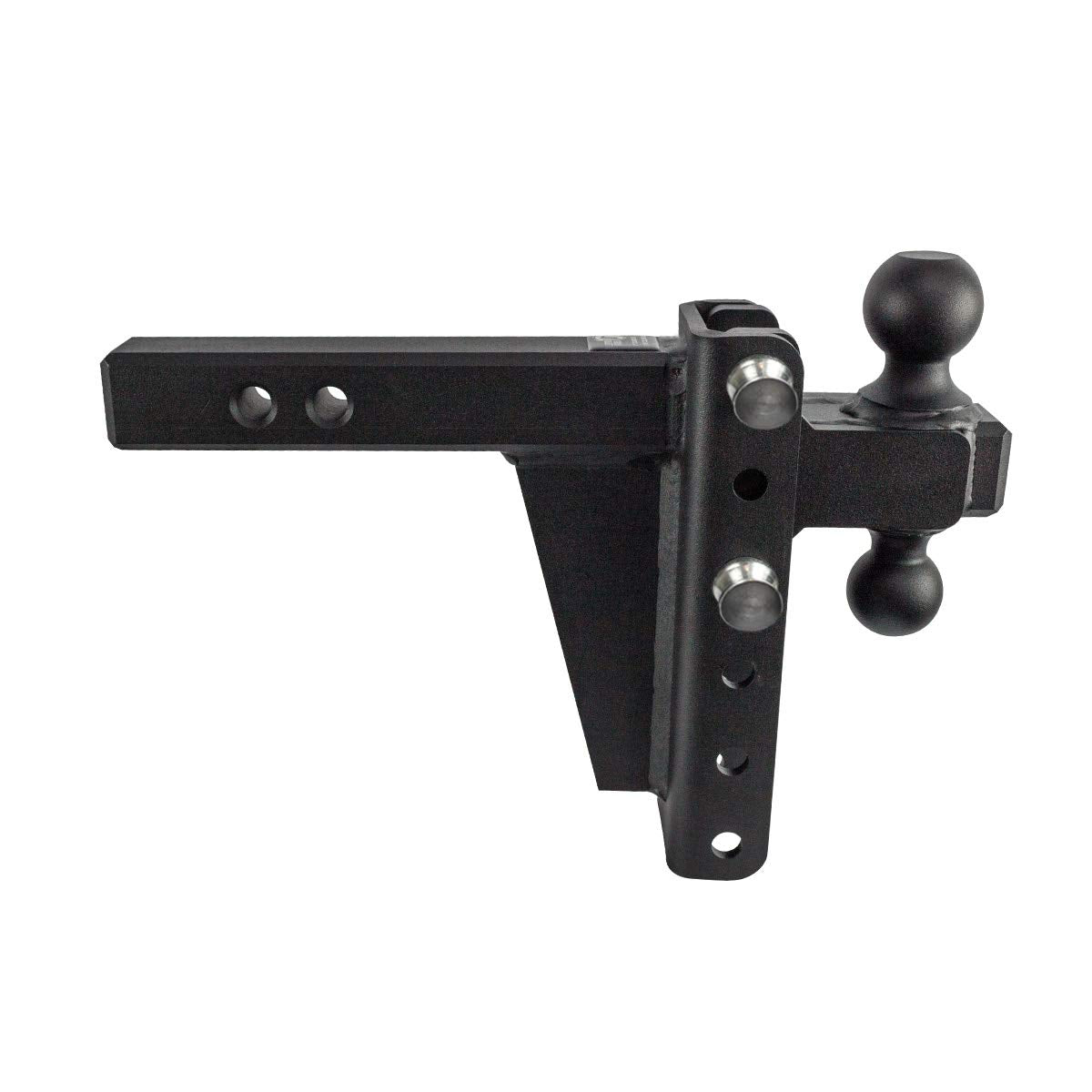 Bulletproof Hitches 2.0'' Adjustable Heavy Duty Trailer Hitch (22,000Lb Rating) - 8'' Drop/Rise Trailer Hitch With 2'' & 2-5/16'