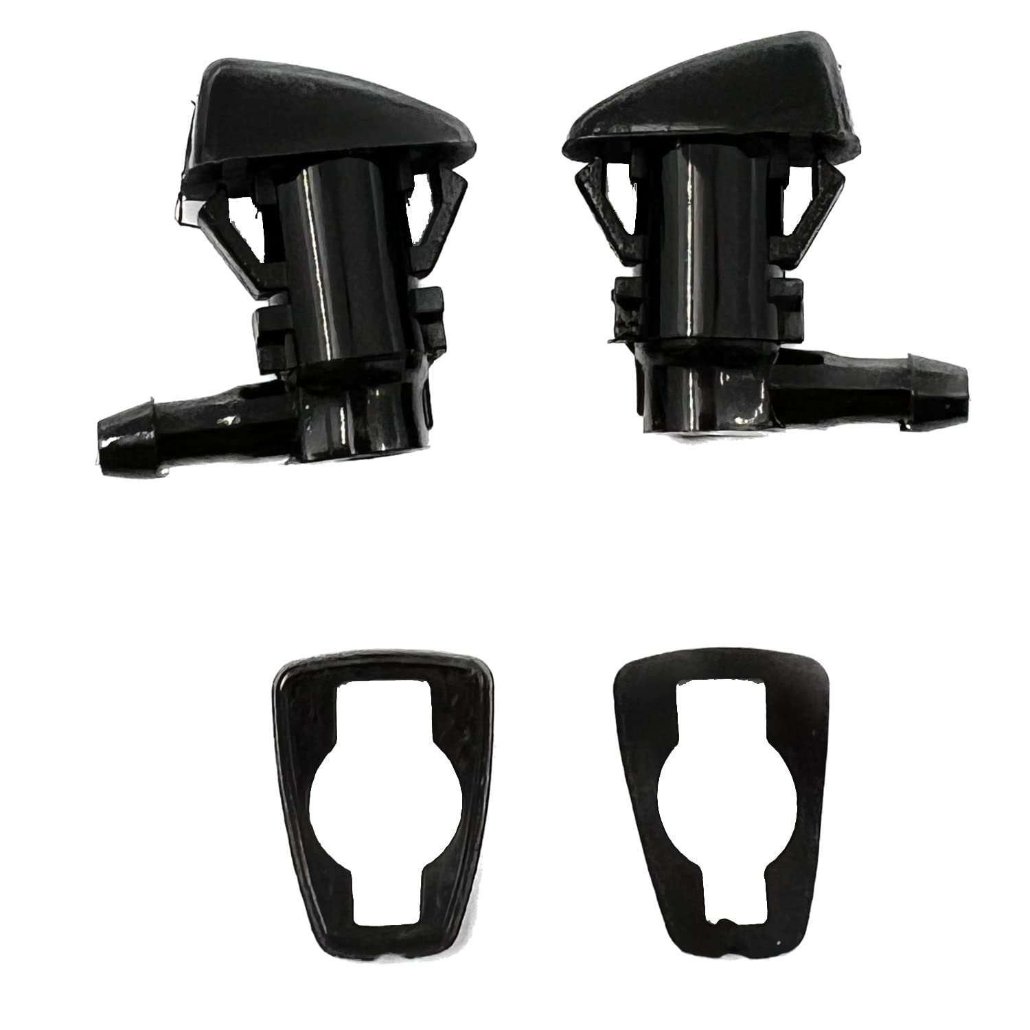 Devmo 2Pcs Front Windshield Washer Nozzles 25823360 - Compatible With Acadia 07-15,Traverse 09-17,Enclave 07-11,Outlook 07-10