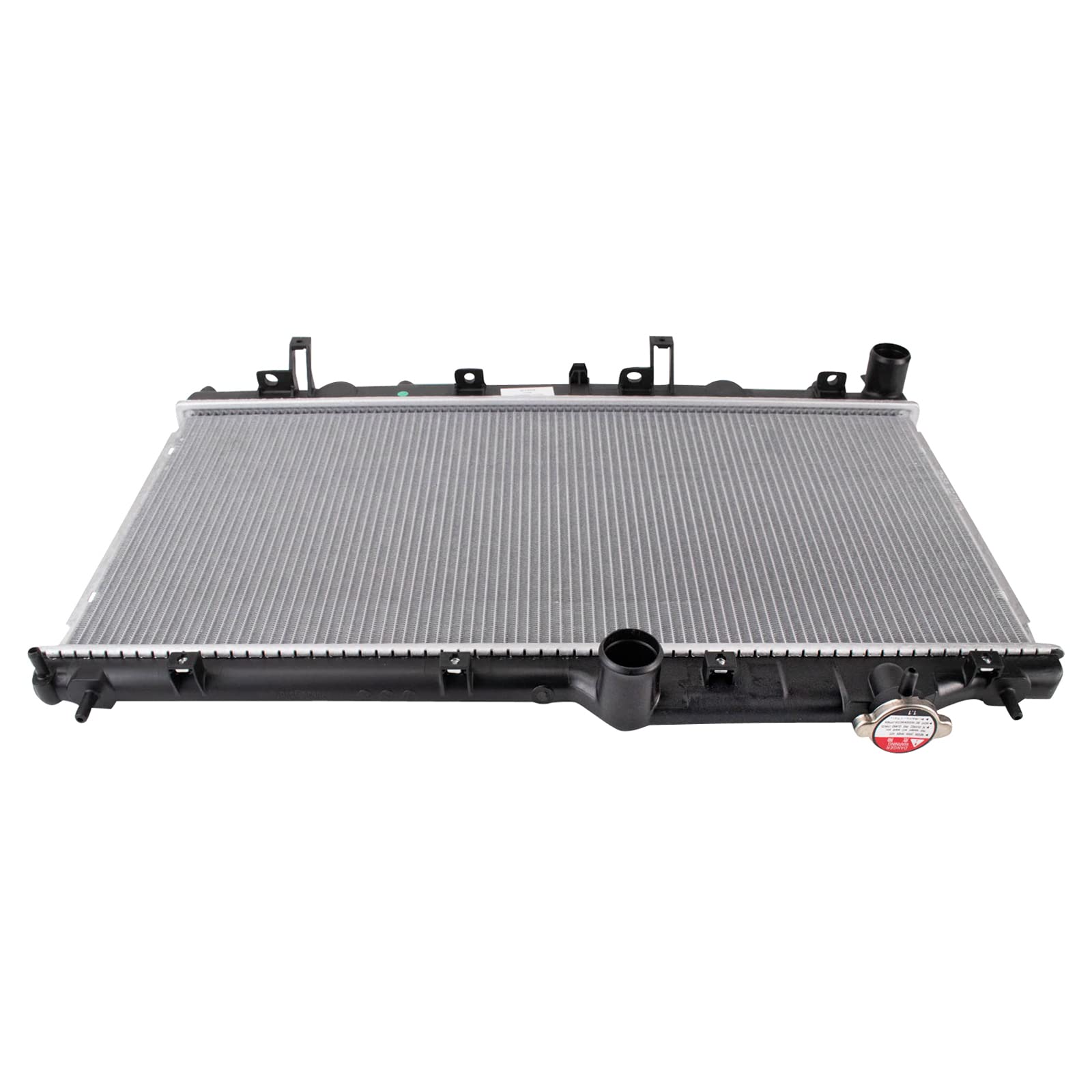 Trq Radiator Assembly Aluminum Core Compatible With 15-20 Subaru Wrx Sti Cu13458