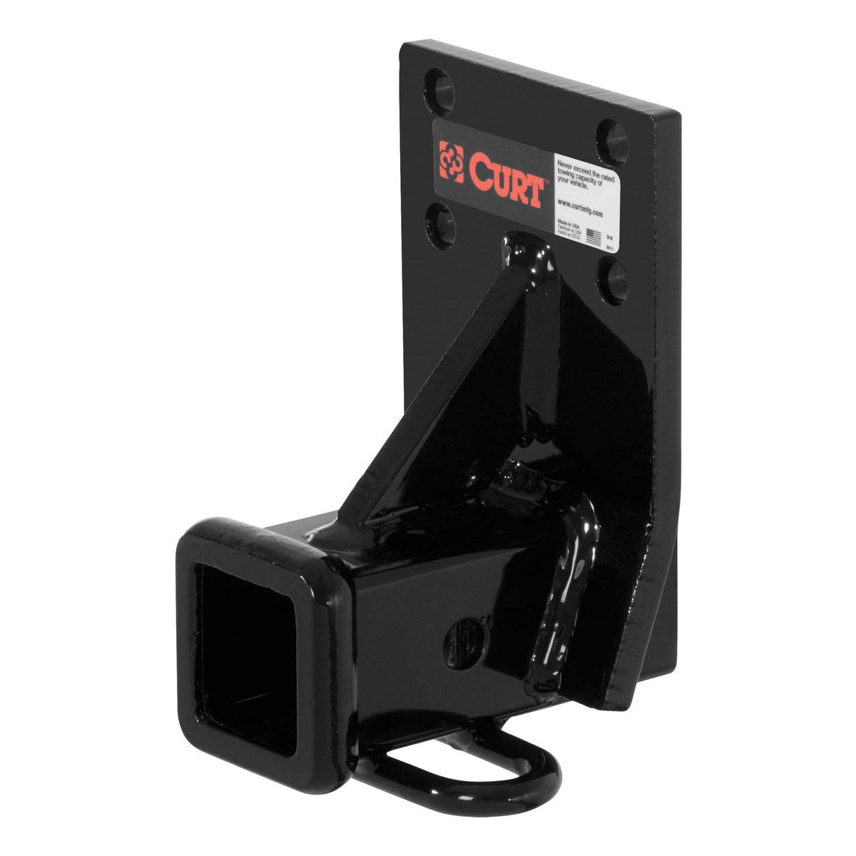 Curt 13091 Class 3 Trailer Hitch, 2-Inch Receiver, Fits Select Mitsubishi Montero