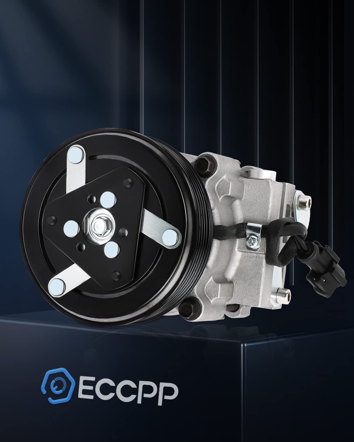 Eccpp A/C Compressor With Clutch 2005-2007 For Ford Escape For Mercury Mariner 2005-2006 For Mazda Tribute 2.3L Ac Compressor