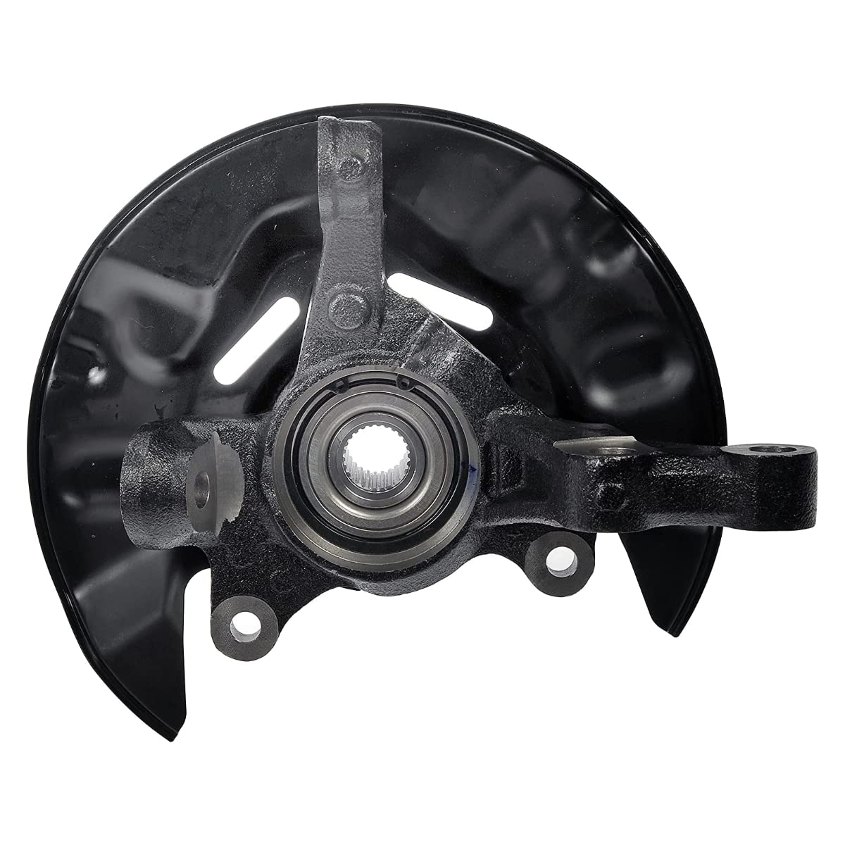 Autoshack Front Left Steering Knuckle For 2003-2008 Toyota Matrix 1.8L Fwd | Driver Side | 5-Lug | Wheel Bearing Hub Assembly Replacement Kn798387