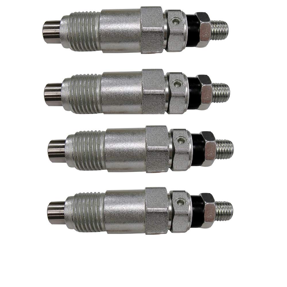 RAParts 4PCS Fuel Injector 19202-53021 19202-53020 15221-53000 15271-53002 Fits Kubota B1550D B1550E B1550HSTD B1550HSTE B1750D