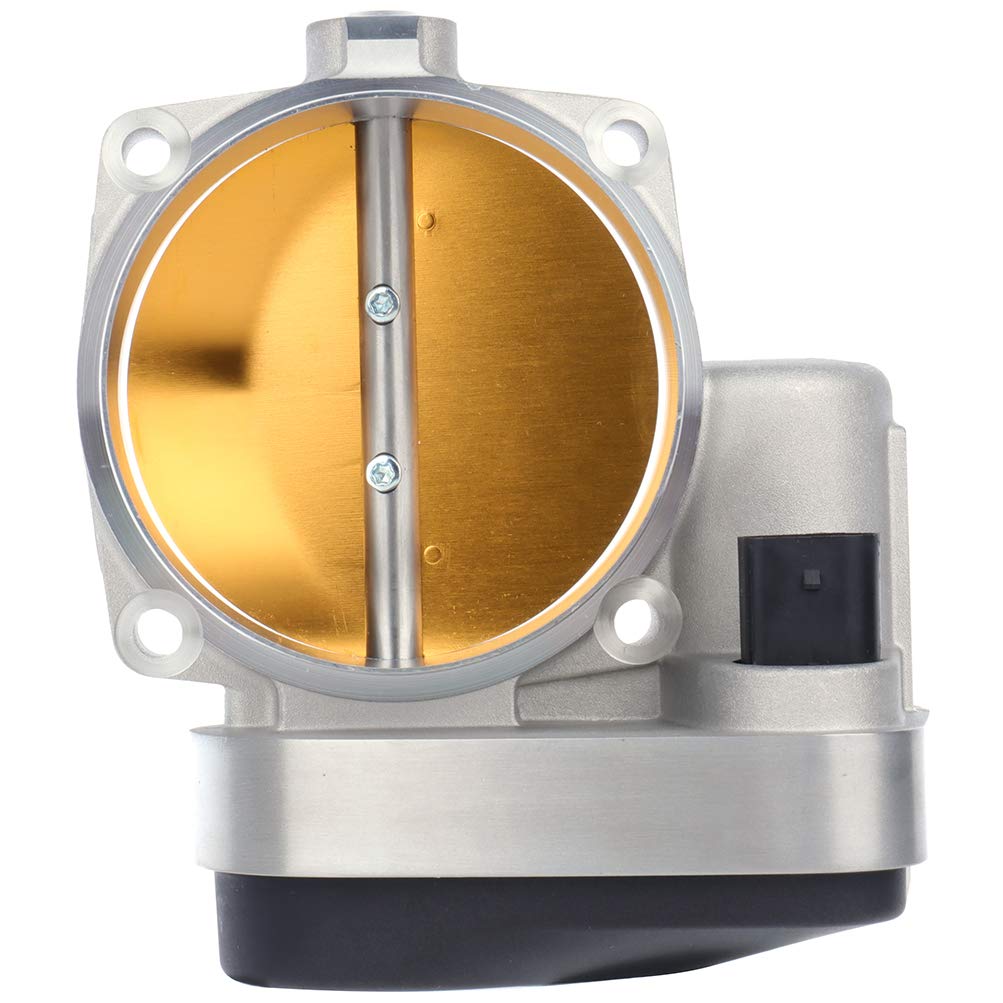 90mm Enlarged Electric Throttle Body ROADFAR Fit for Chrysler 300 2005-2012 5.7L 6.1L, for Dodge for Challenger 2009-2012 5.7L, 