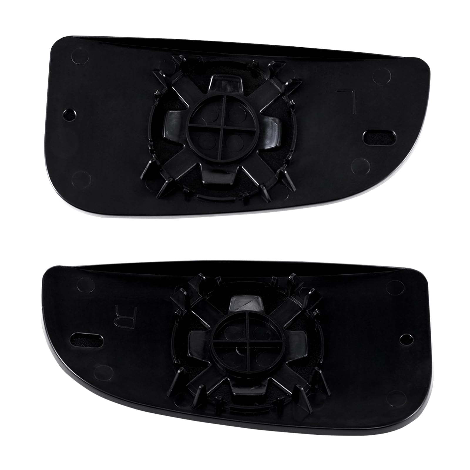 New Driver Side View Mirror Glass, Left Pass Convex Lower Mirror Glass, Towing Mirrors With Rear Holder, Side Mirror Glass Repla