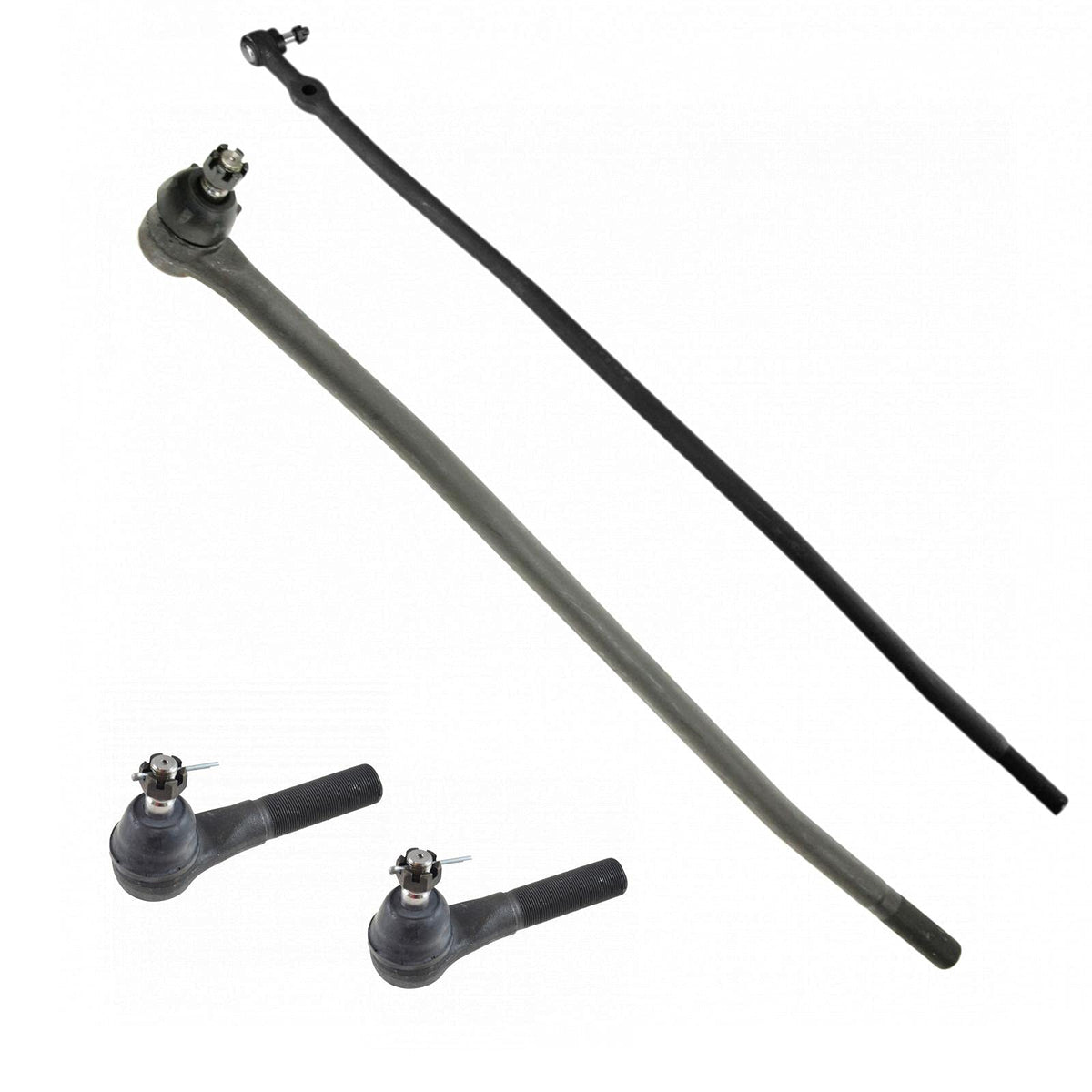 Trq Front Inner And Outer Tie Rod Set Compatible With 1987-1997 Ford F-350