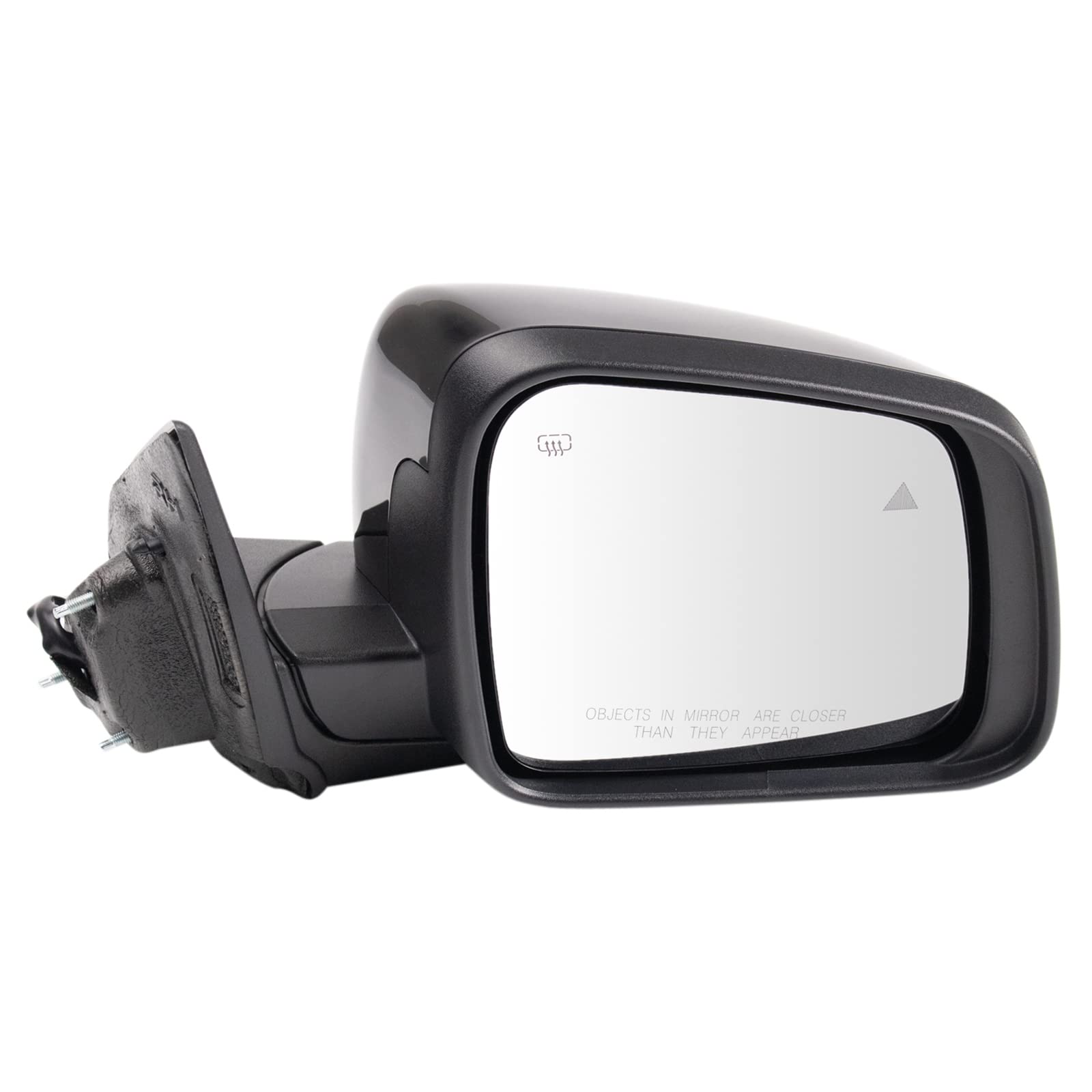 Trq Right Mirror Without Memory With Blind Spot Indicator Passenger Side Compatible With 2019-2022 Dodge Durango Ch1321524