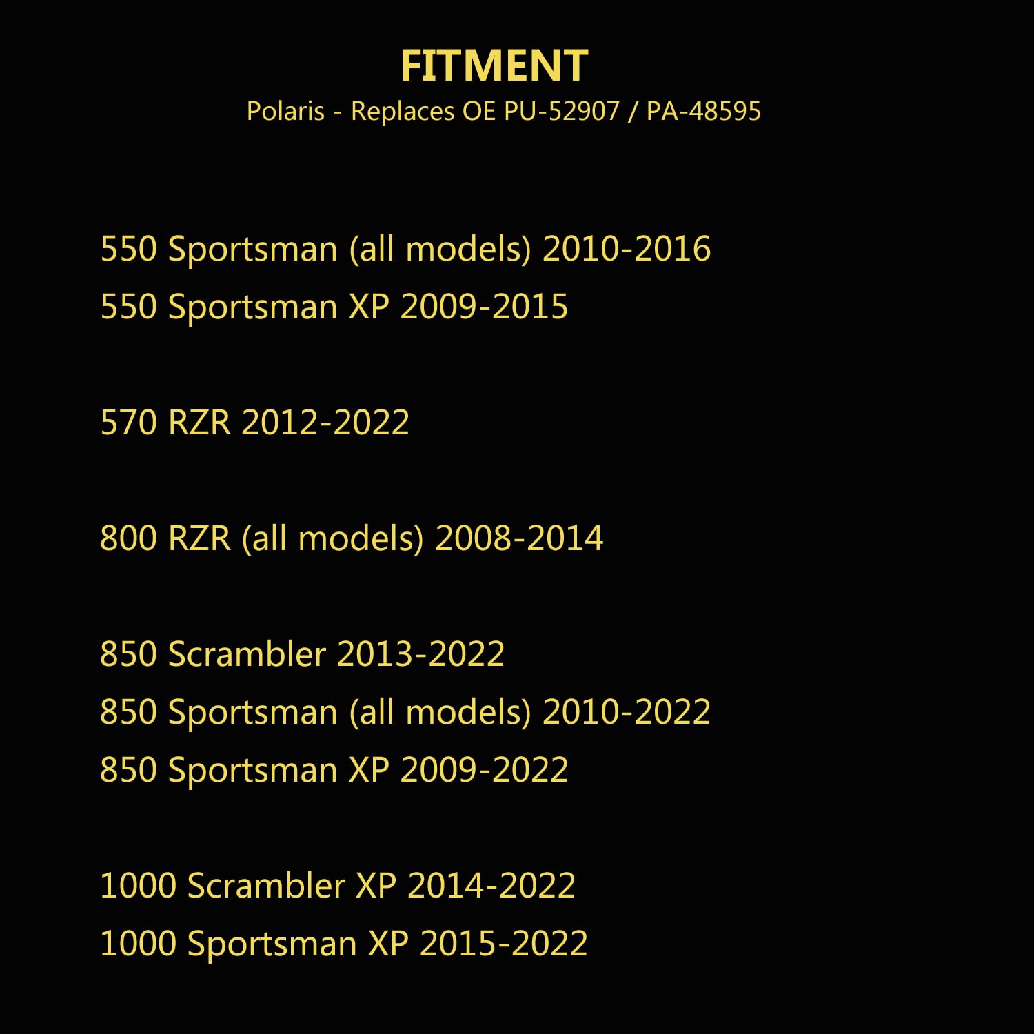 Primary Drive Clutch Puller for Polaris Sportsman 550/850/1000 XP,RZR 570/800,Scrambler 850/1000 XP (See Fitment),Replaces PN #