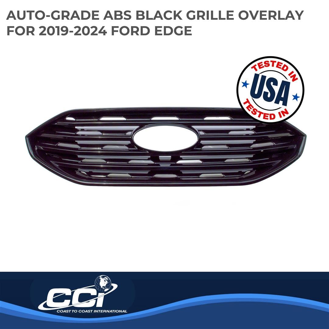 Coast2Coast - C2Cgi498Blk - Gril Ovl;19- Edge;Blk;1Pc;3M;No Cam