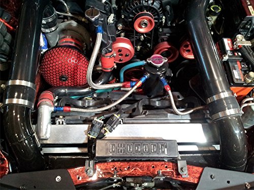 Autobahn88 Synthetic Rubber Hose With Dual-Layer Braided (Lightweight Fiber + Stainless Steel) For Fluids : Fuel, Oil, Water, Co