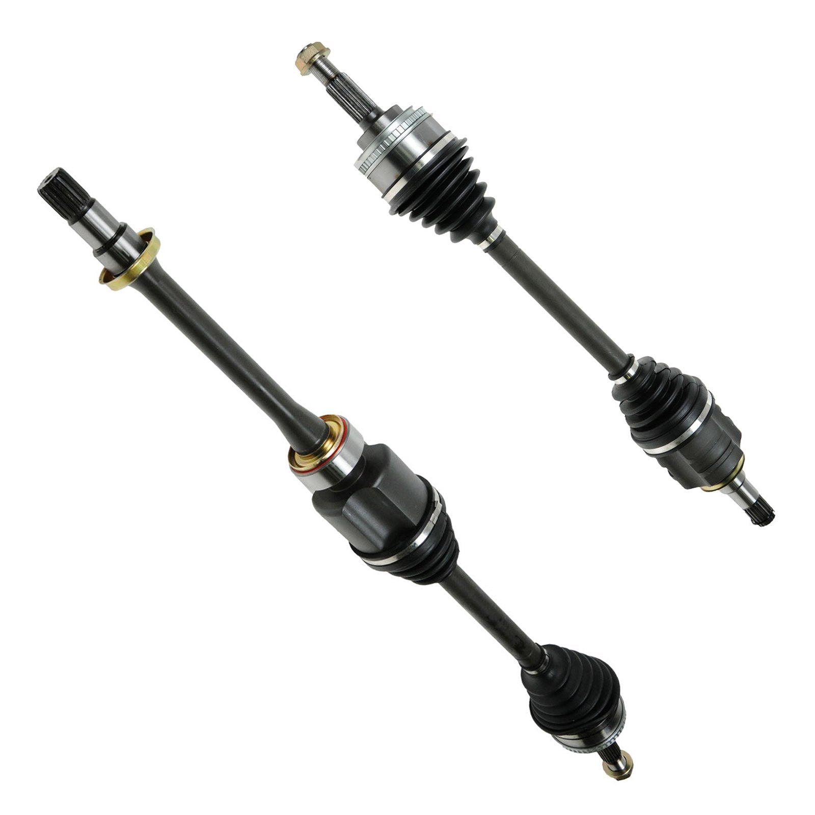 Trq Front Cv Axle Shaft Assembly Set Compatible With 1992-2001 Toyota Camry 1999-2001 Solara