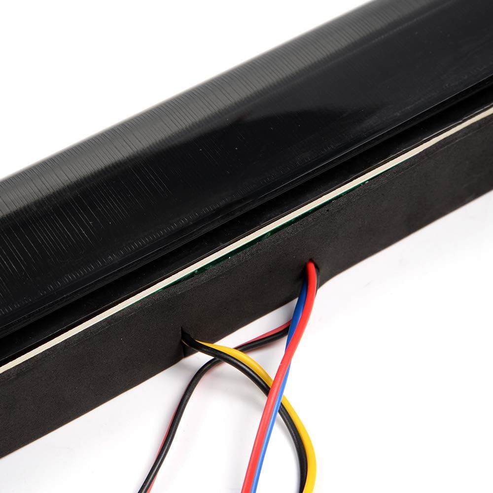 Cheda 3Rd Third Brake Lights, Compatible With 1999 2000 2001 2002 2003 2004 2005 2006 Chevy Silverado/Gmc Sierra, Smoky Lens Bla