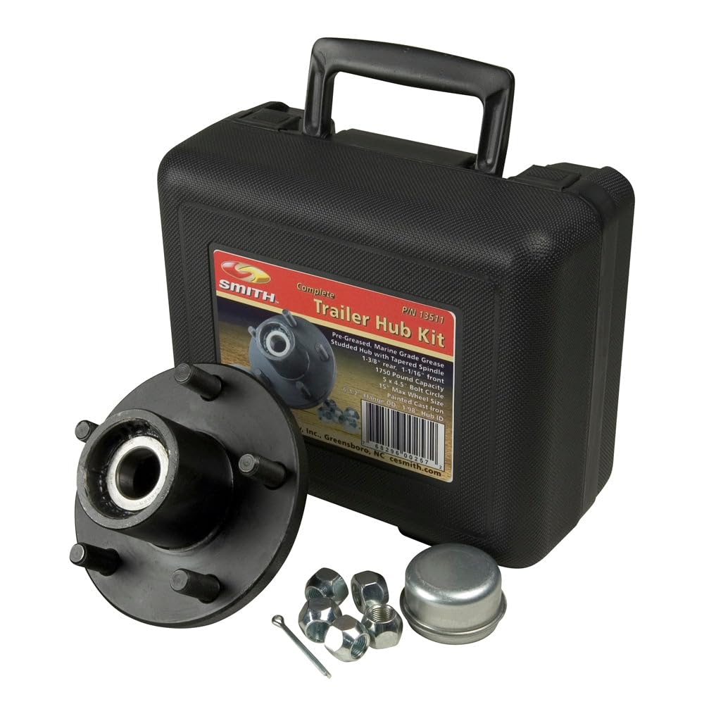 Ce Smith 7279627 C.E. Smith Trailer Hub Kit Package 1-1/16 Stud 5 X 4-1/2