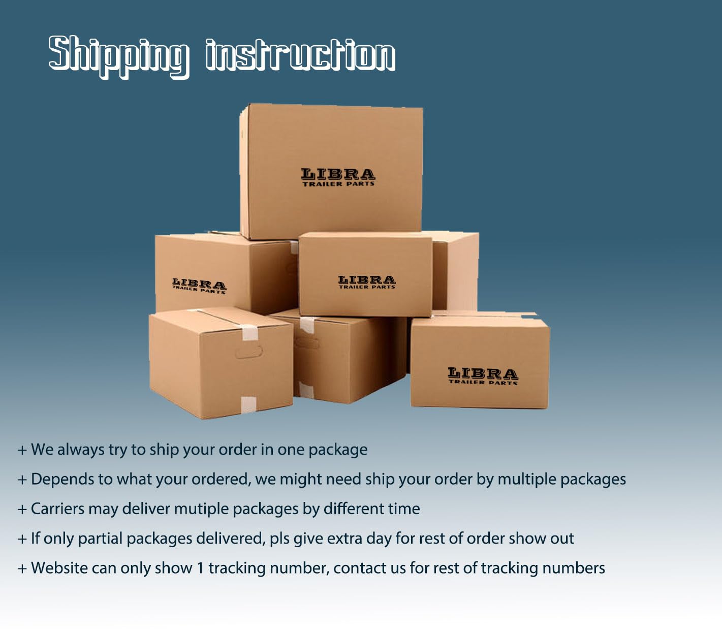 Libra New Trailer U Bolt Kit For 3500Lbs 2-3/8' Round Axle 5-1/2' Long 1/2' Dia -20079