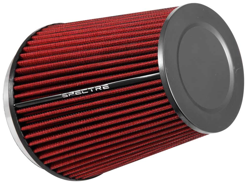 Spectre Universal Clamp-On Air Filter: High Performance, Washable Filter: Round Tapered; 6 In (152 Mm) Flange Id; 8.5 In (216 Mm