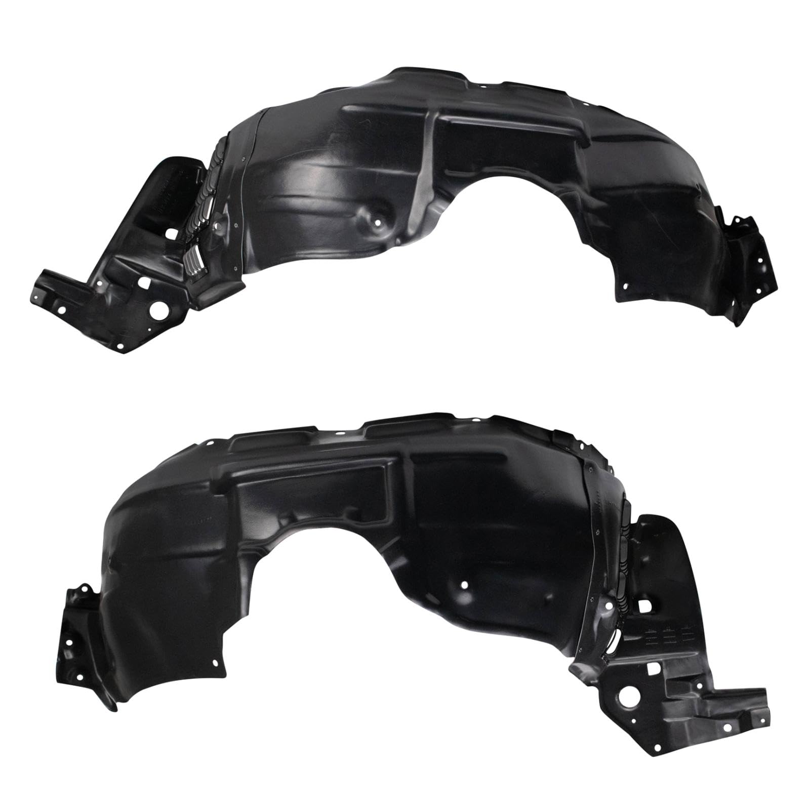 Trq Inner Fender Liner Set Compatible With 2013-2015 Lexus Rx350 Rx450H Lx1248120 Lx1249120