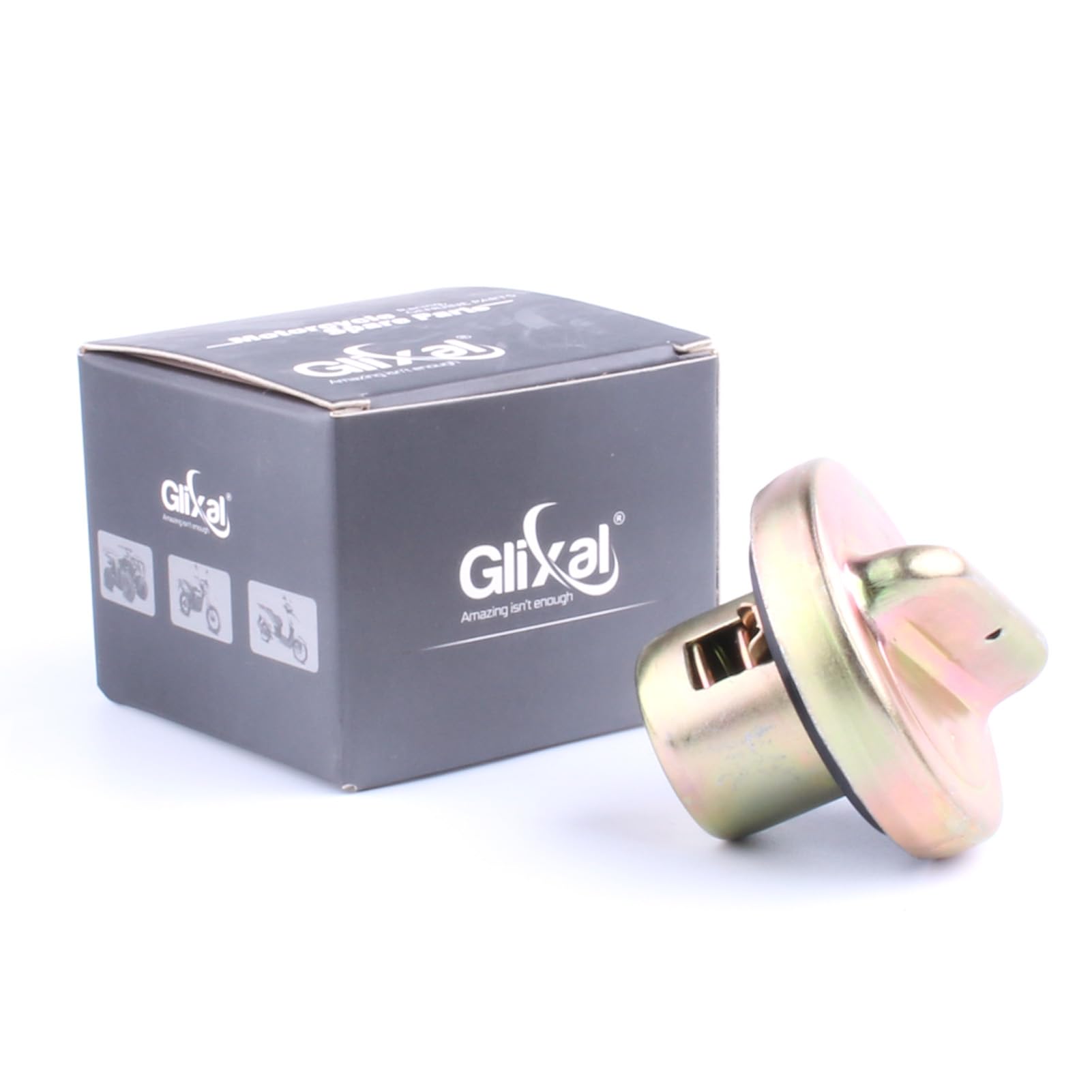 Glixal Atmt1-208 Gy6 50Cc 125Cc 150Cc 250Cc 260Cc Universal Fuel Tank Gas Cap For 139Qmb 157Qmj Chinese Scooter Moped Jonway,Jmstar,Roketa,Sunl,Tank,Peace,Taotao,Qinhqo,Vento,Jcl,Bms