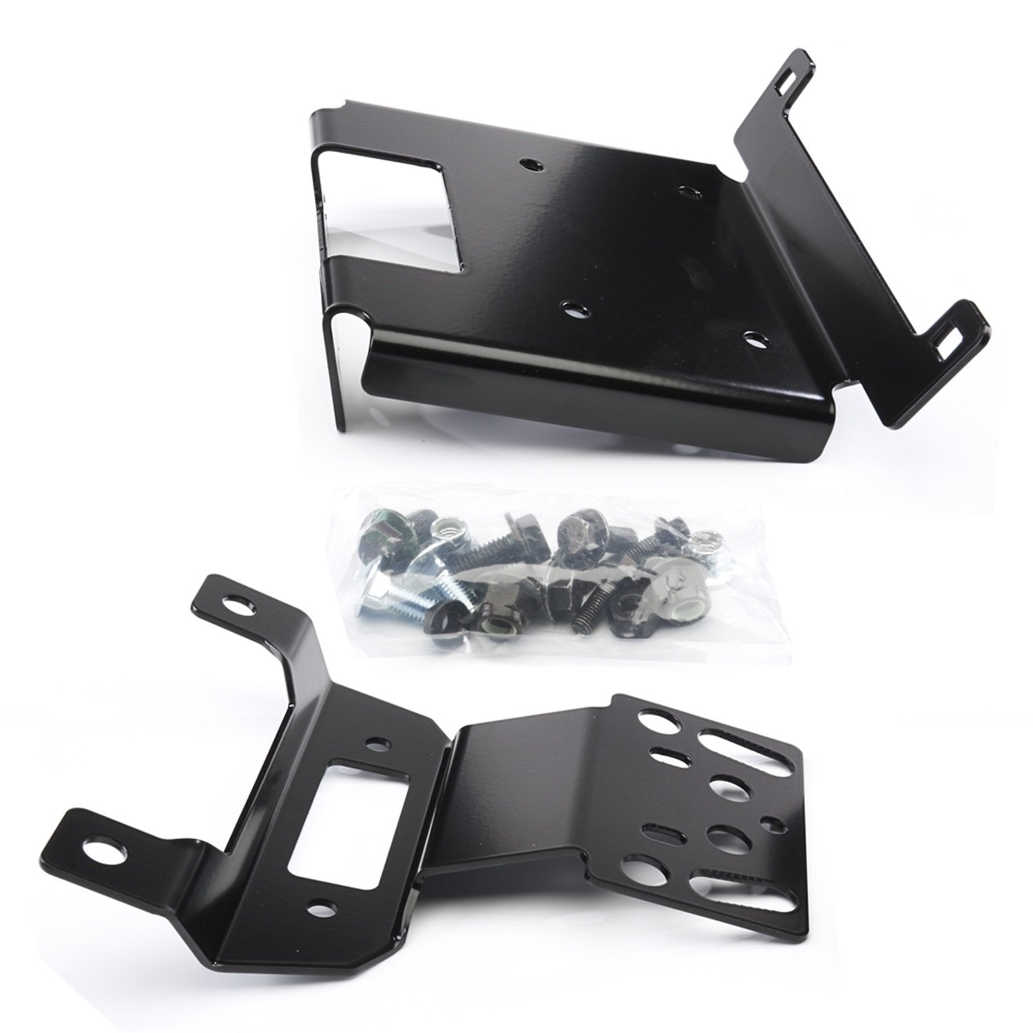 WARN 92332 Polaris Ranger RZR 1000 ATV Winch Mount Kit,Black