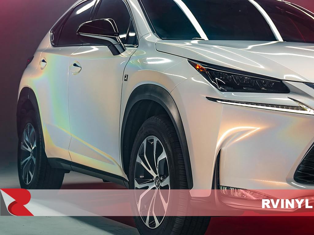 Rvinyl 3M 2080 Series SP280 Satin Flip Ghost Pearl Car Wrap Vinyl Film - 5ft x 12ft - Dual Cast with Controltac Air Release Adhesives