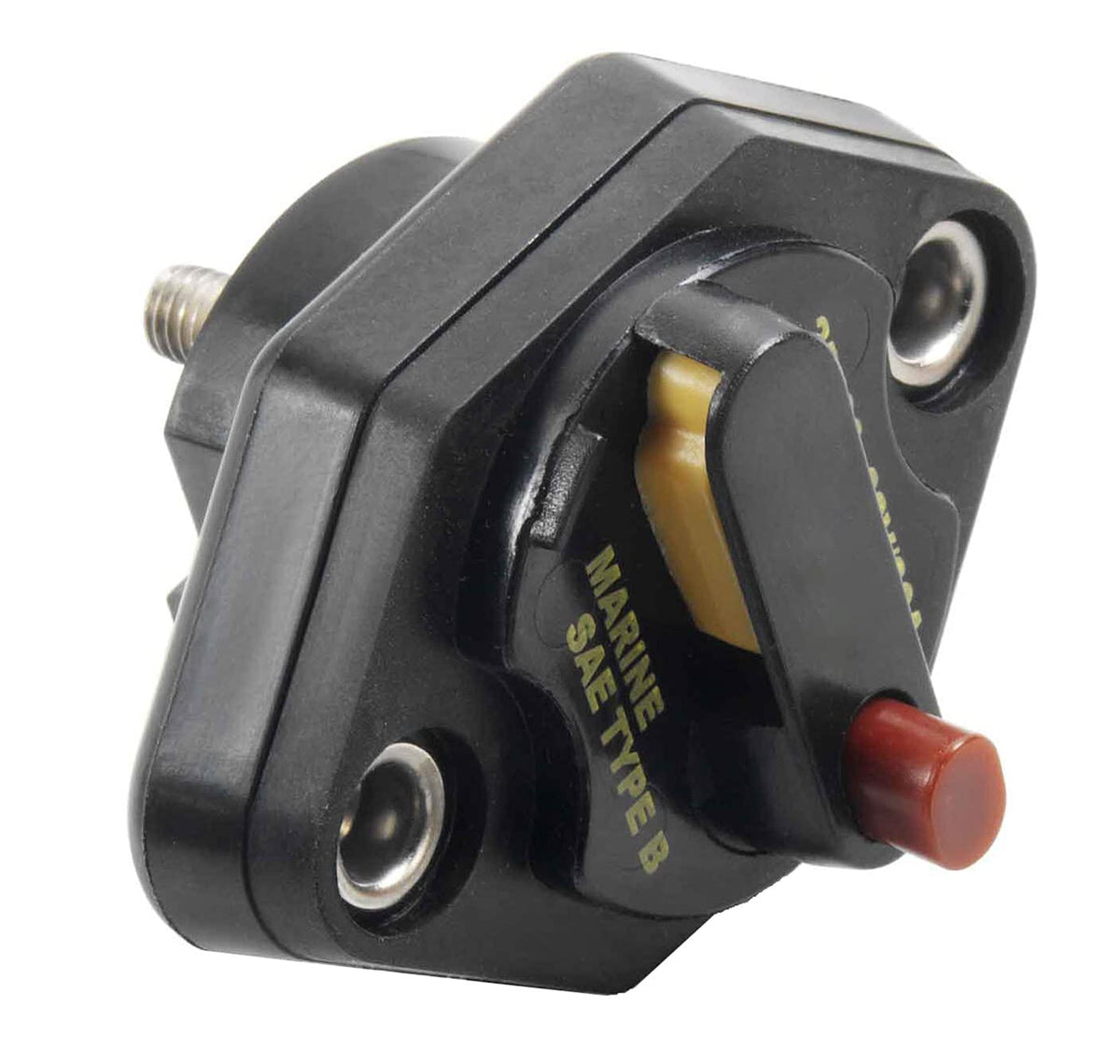 Bussmann CB255-30 Weatherproof Marine Rated High Amp Type III Panel Mount Circuit Breaker (25 Amp), 1 Pack