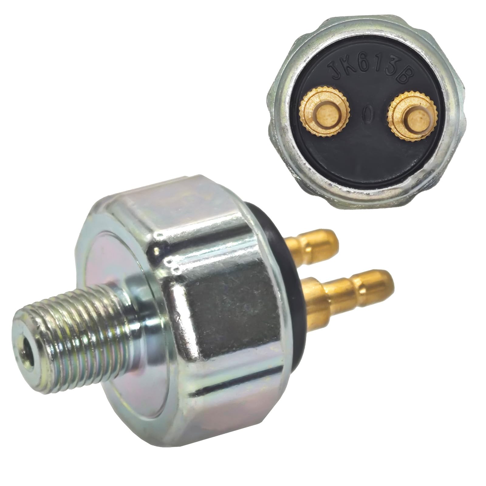 Low Pressure Hydraulic Brake Light Switch Street Hot Rod 45PSI Activation, 1/8'' NPT Universal Port Fit for Ford & Mopar Vehicle