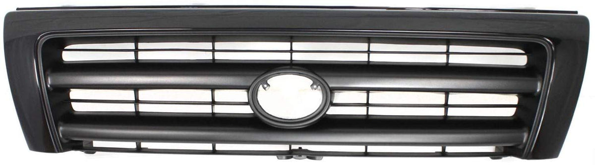 Garage-Pro Grille Assembly Compatible With 1997-2000 Toyota Tacoma Painted Black Shell and Insert Plastic Grille