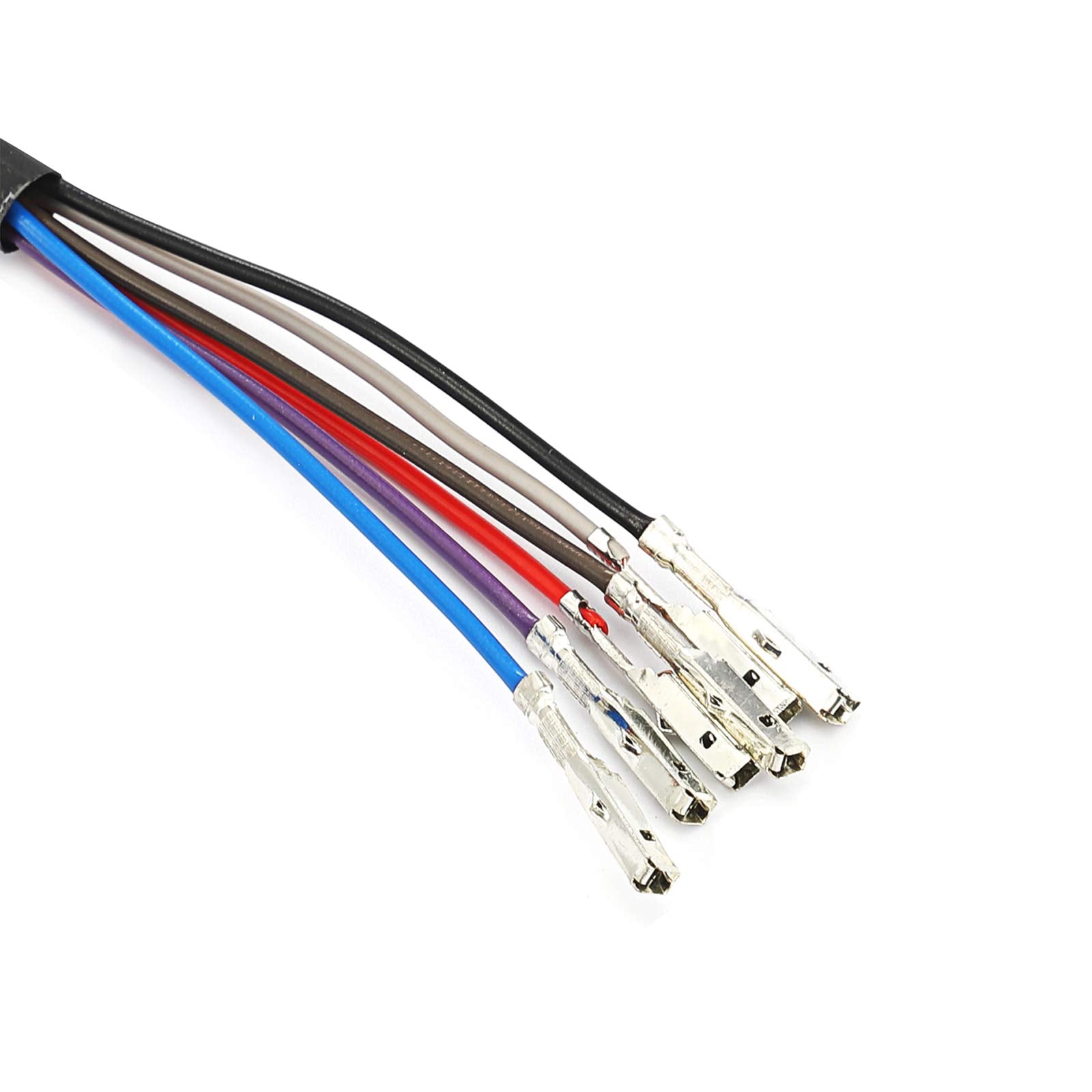 WSays Handlebar Wiring Extension Kit W/Throttle-by-Wire Extend Fit 10''-16'' Handlebar Compatible with Harley Touring Street Ele