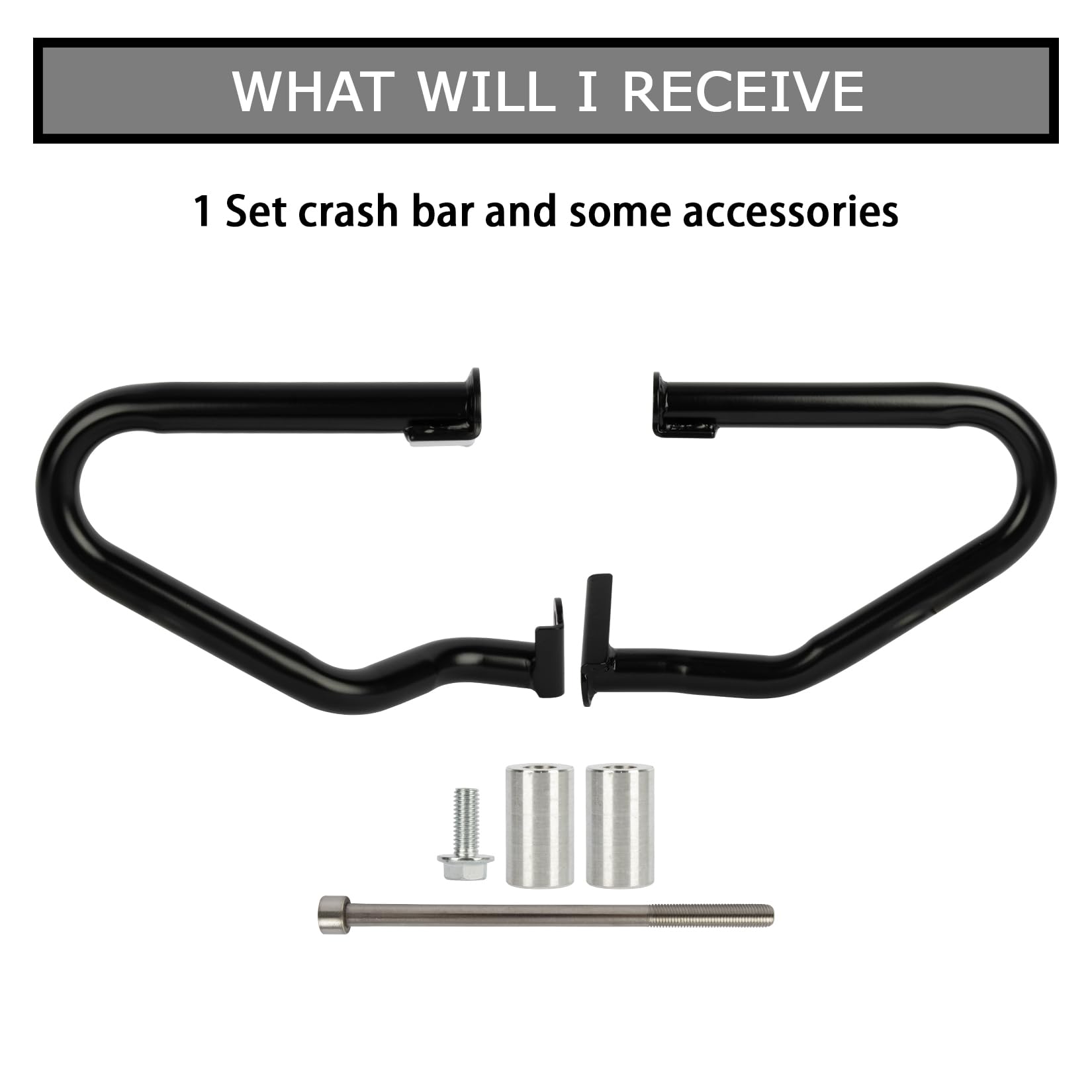 Rebel 1100 Crash Bar - PSLER Engine Guard Highway Crash Bars for CMX Rebel 1100 Rebel1100 DCT Rebel 1100T 2021 2022 2023 2024 Mo