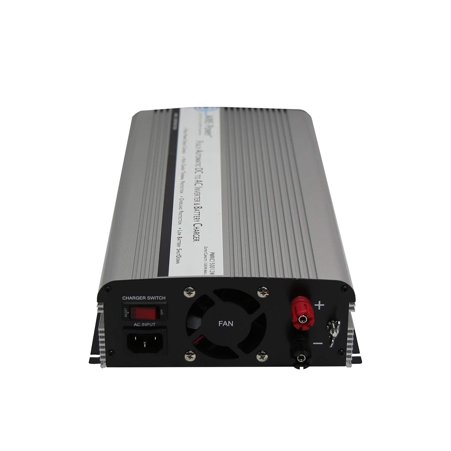 Aims Power Pwric1500W 1500 Watt Modified Sine Power Inverter With Battery Charger And Transfer Switch