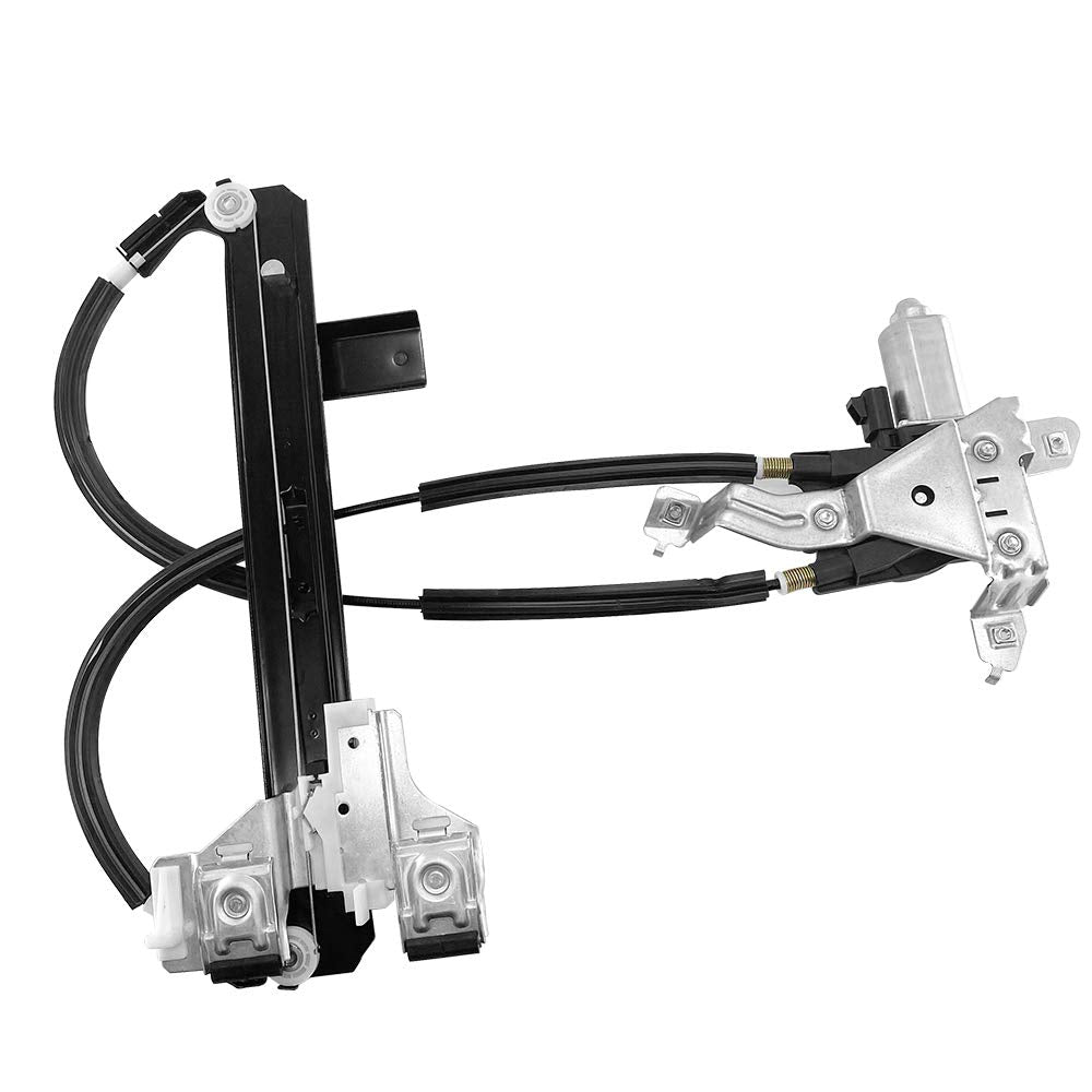 Fffauto 748-228 Rear Left Driver Side Power Window Regulator With Motor Fits 2000-2006 Cadillac Escalade,Chevrolet Tahoe,Gmc Yuk