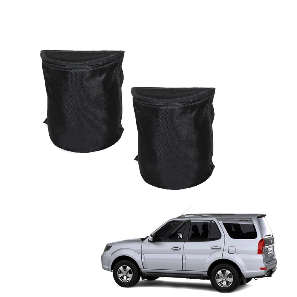 Kozdiko Semi Cylindrical Car Dustbin Set of 2 Pcs for Tata Grand Dicor