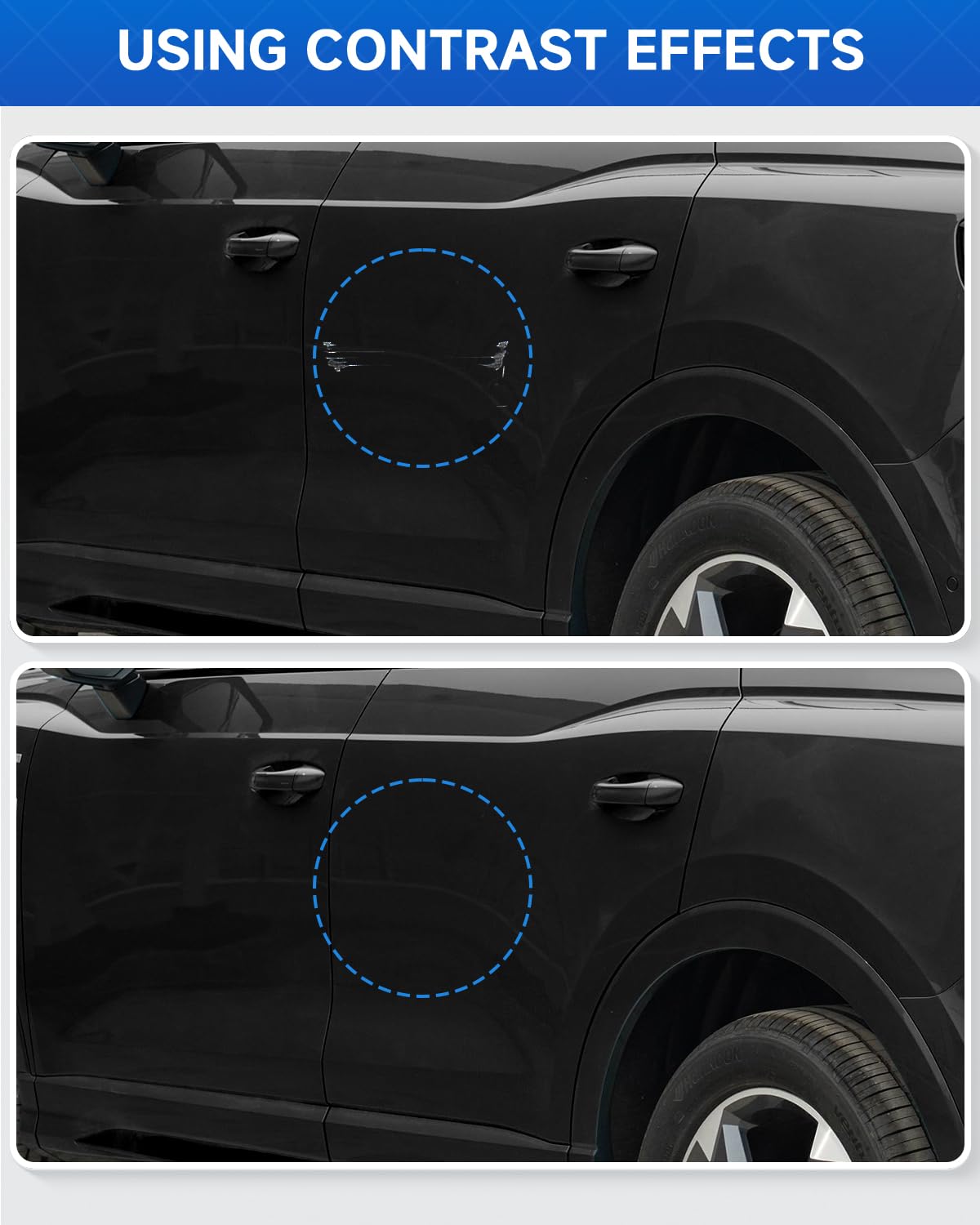 Teslaunch LY9T/0E Mythos Black Metallic Touch Up Paint Compatible With Audi Exact Match Car Paint Pen Scratch Repair