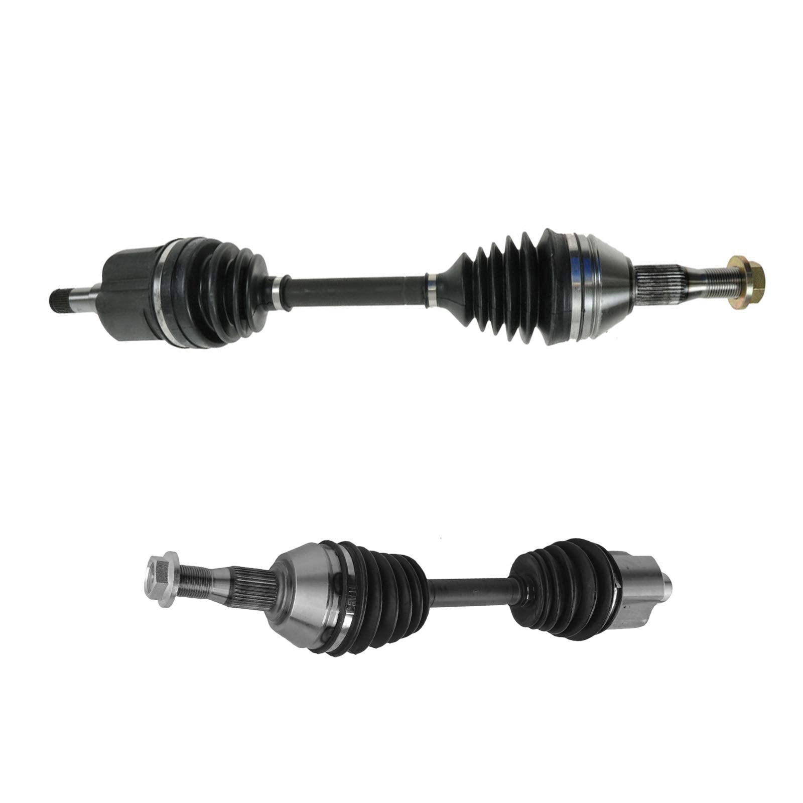 Trq Front Cv Axle Shaft Assembly Set Compatible With 2009-2011 Buick Lucerne