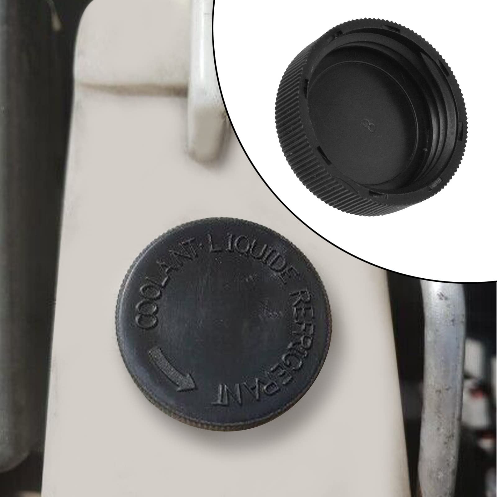 Secosautoparts Engine Coolant Overflow Reservoir Tank Black Cap Compatible With Nissan Murano Rogue Versa Quest Compatible With Infiniti Ex35 Fx37 Ex37 G35 Q70 Qx50 G25 G37 2003-2017# 21712-79900