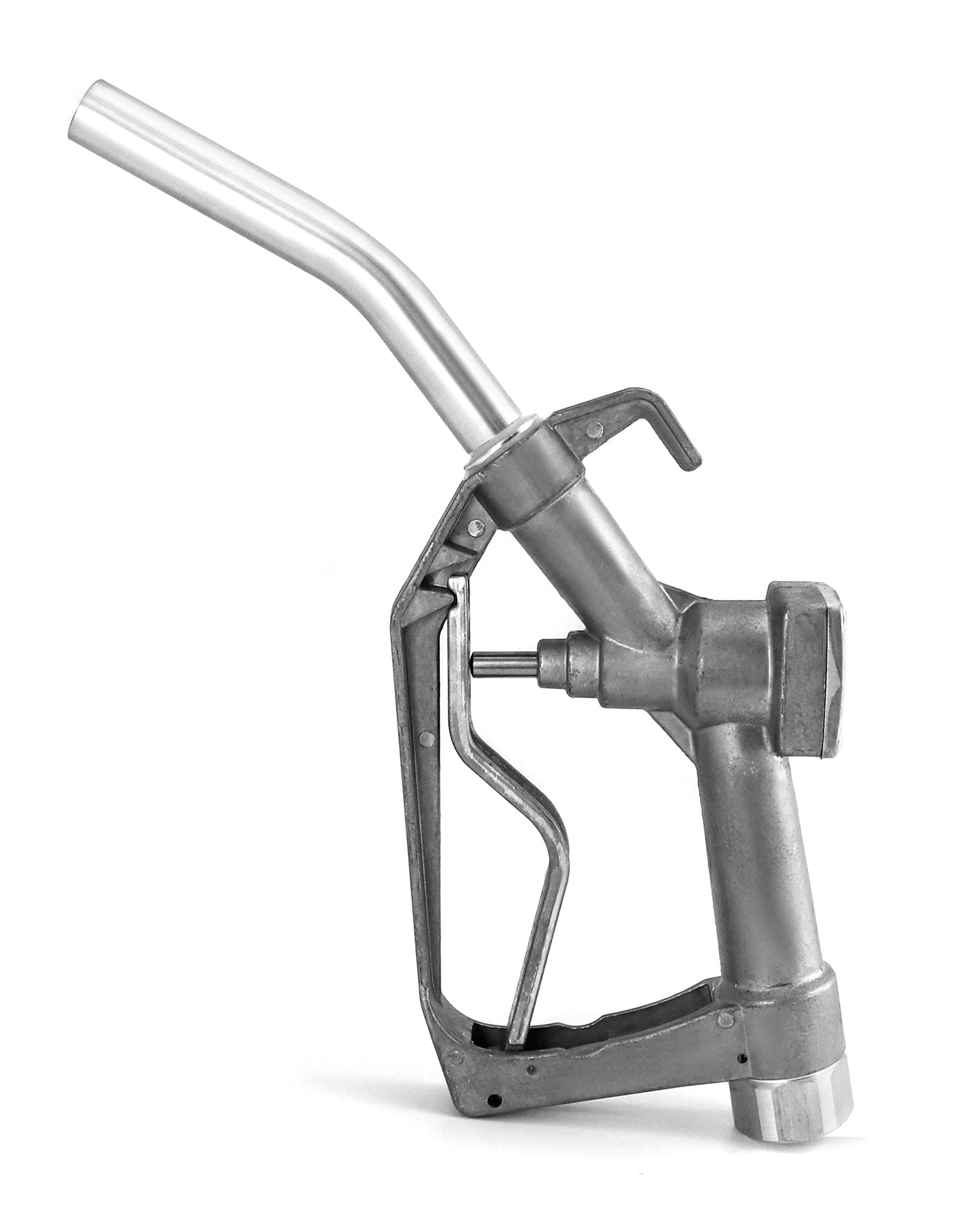 QWORK Fuel Nozzle, 3/4 in. NPT Manual Fuel Nozzle with Swivel | For Manual and Electric Fuel Pumps | Gasoline and Diesel |Max Pr