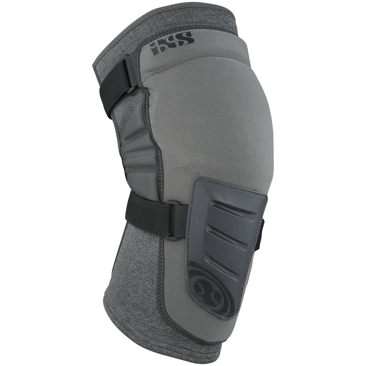 Ixs Trigger Knee Guard Knee Pads (Grey, Large)- Knee Compression Sleeve Support For Men & Women, Padded Knee Guards, Knee Pads''