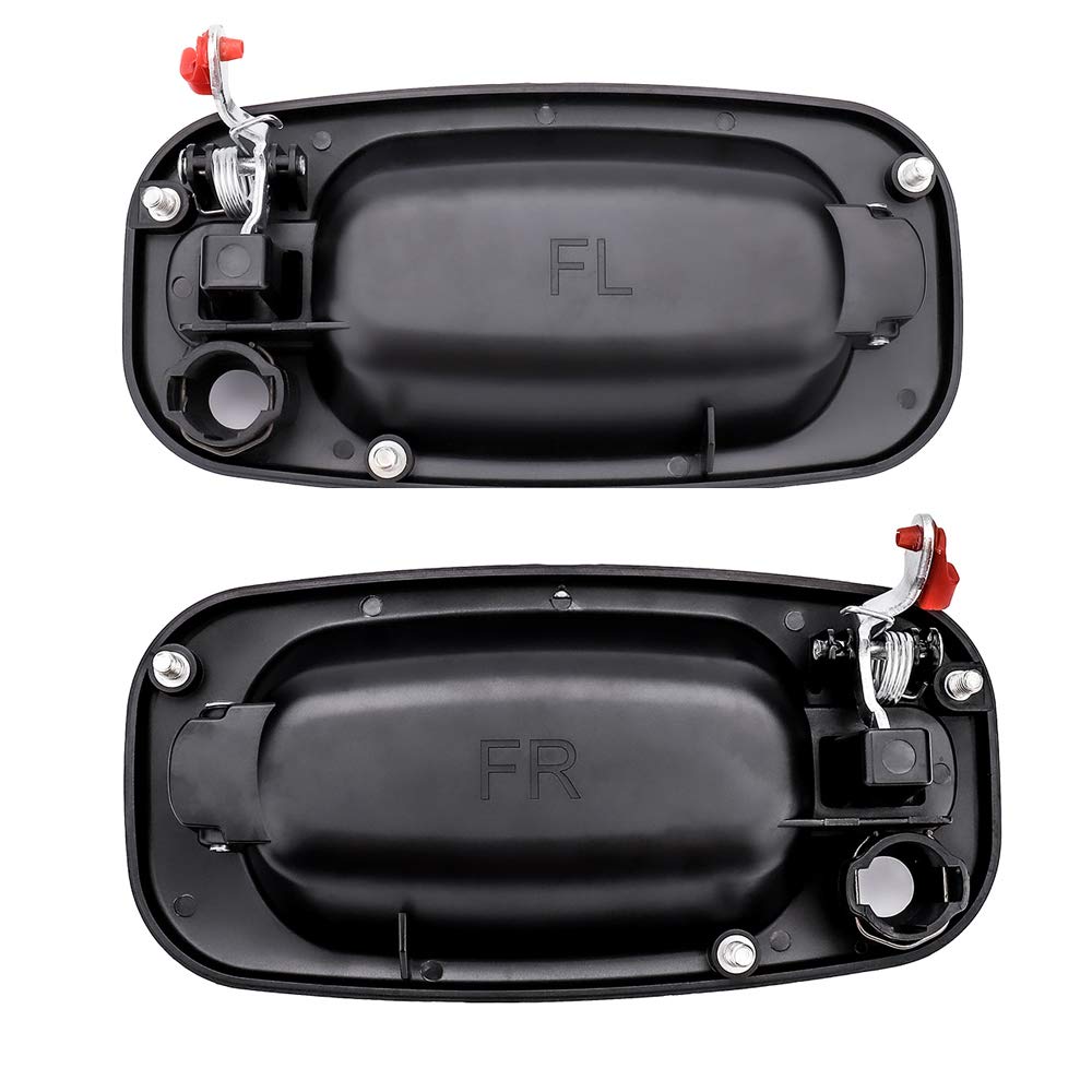 Irontek 1 Pair Front Exterior Door Handle Outside Door Handle For 2002-2006 Cadillac Escalade, 2002-2006 For Chevrolet Avalanche
