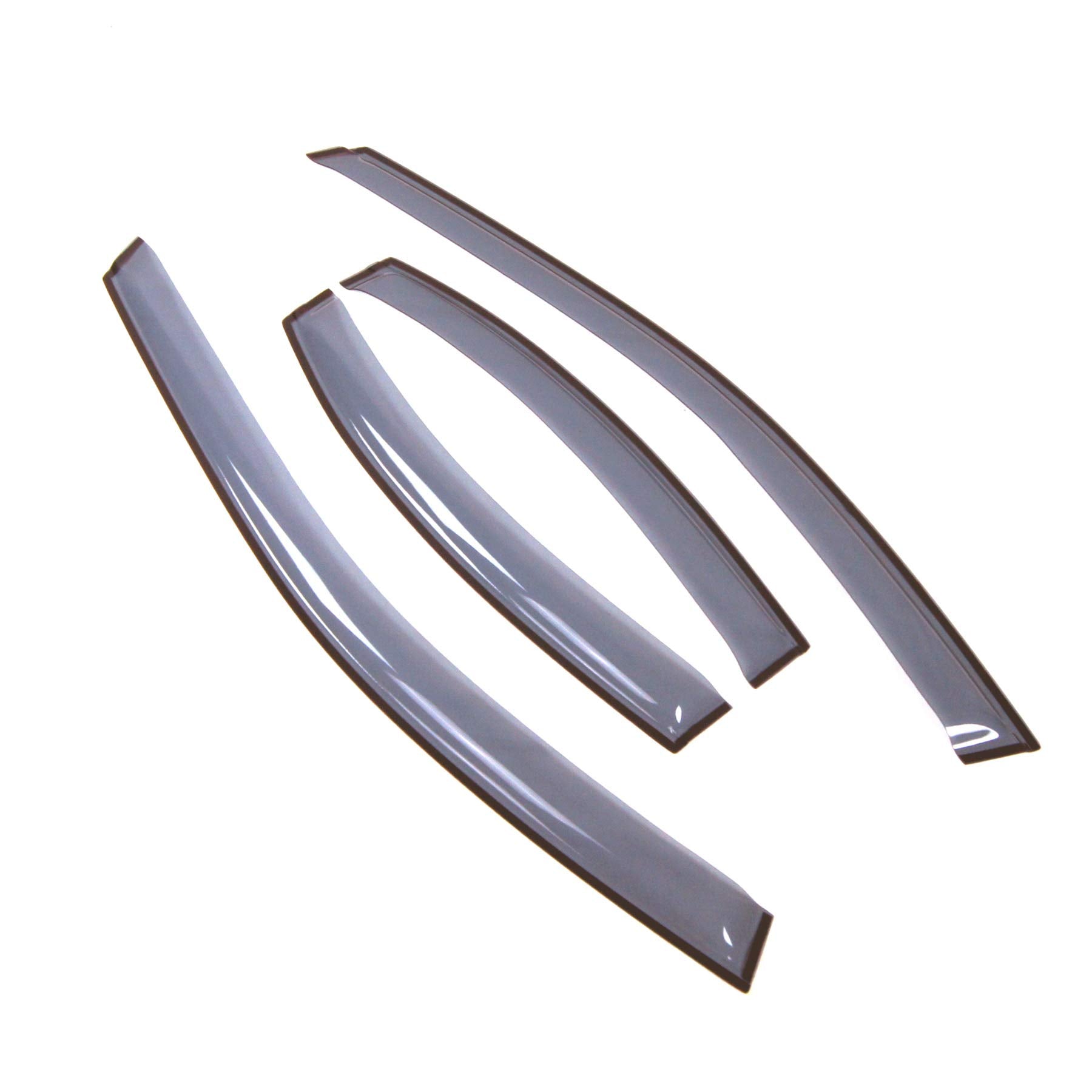 Car Window Rain Guard | Outside Mount Visors Auto Side Window Deflectors | Windows Visor Rain Shields Compatible With 2000-2006