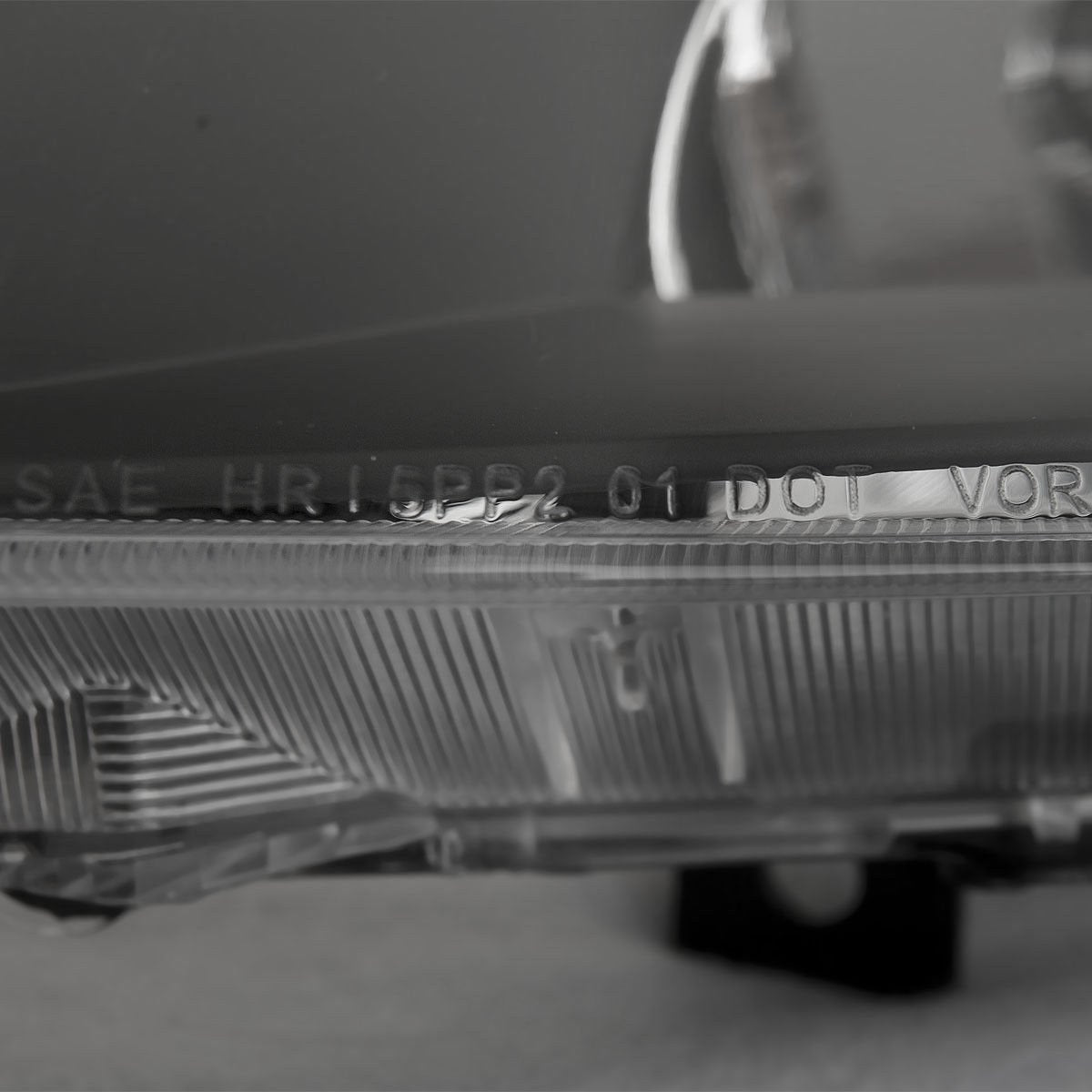 Sppc Headlights Black Assembly Set For Nissan 350Z - (Pair) Driver Left And Passenger Right Side Replacement Headlamp