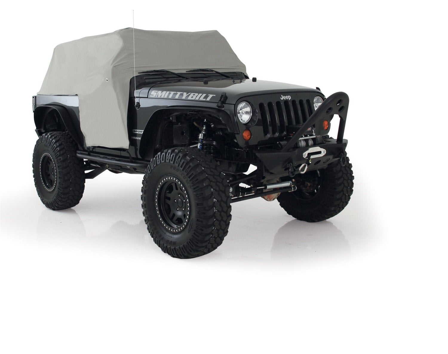 Smittybilt Water-Resistant Cab Cover With Door Flaps (Gray) - 1061