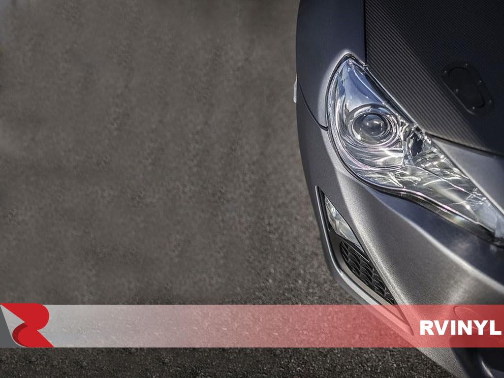 3M 2080 BR201 Brushed Steel (5ft x 6in) Vinyl Wrap Film Sheet with Air-Release for Cars, Trucks & More (2.5sq ft Roll)