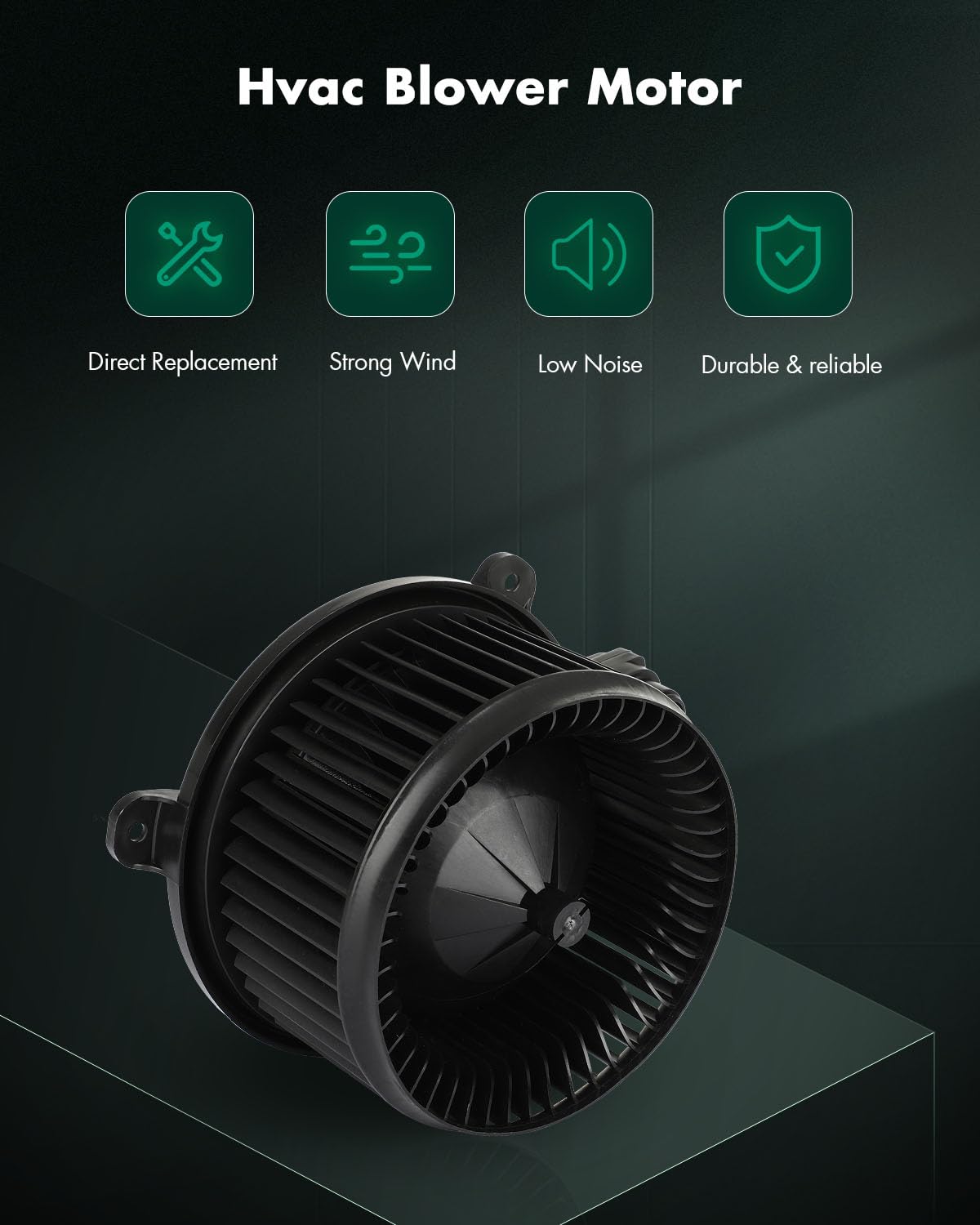 Scitoo Front Hvac Heater Blower Motor W/Fan Cage Fit For Mitsubishi For Outlander Sport 2018-2019 Replace 700349