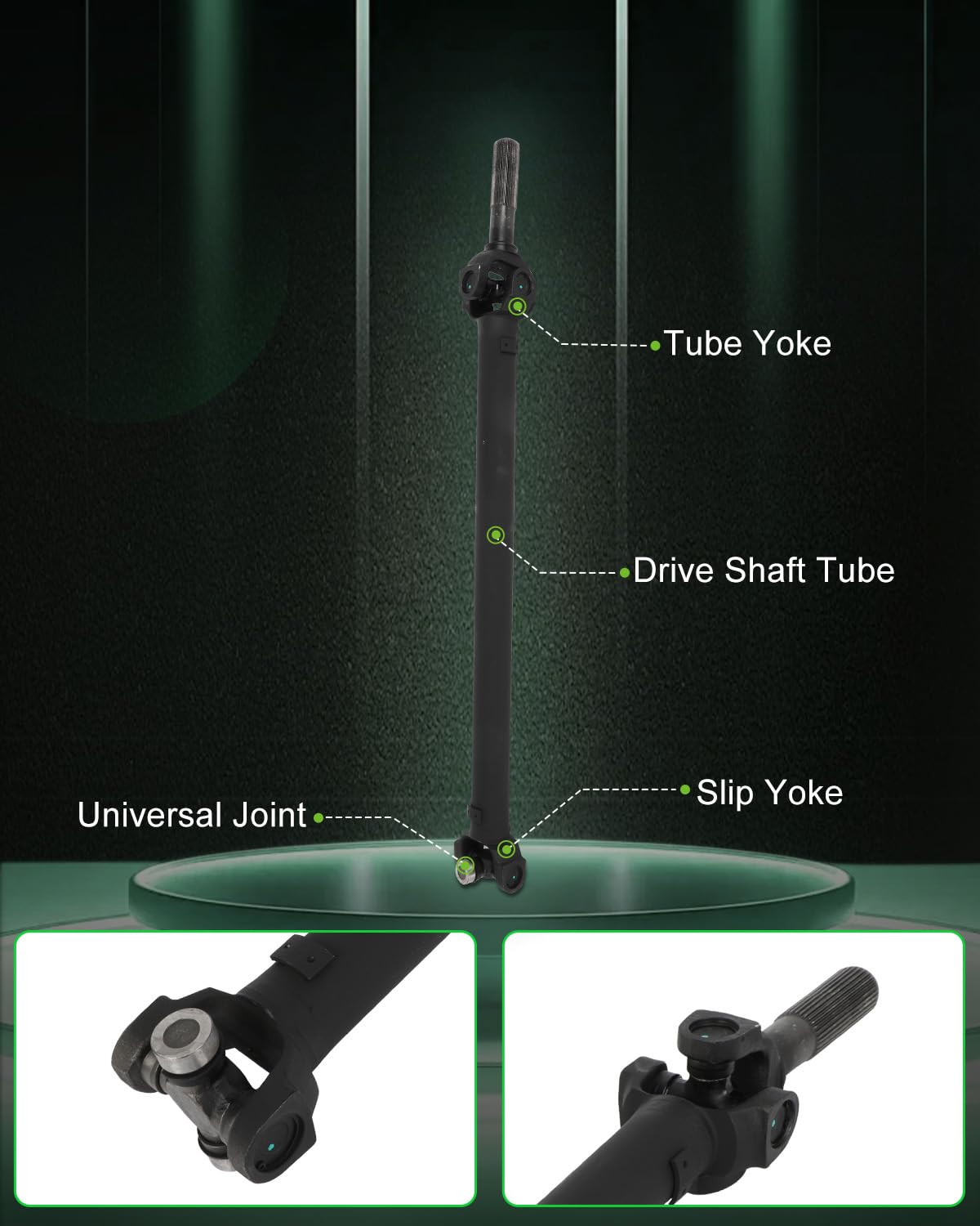 Scitoo?39.146''?Steel Front Driveshaft Assembly Drive Shaft Prop Shaft For Chevrolet Silverado 2500 Hd 3500 Hd For Gmc Sierra 25