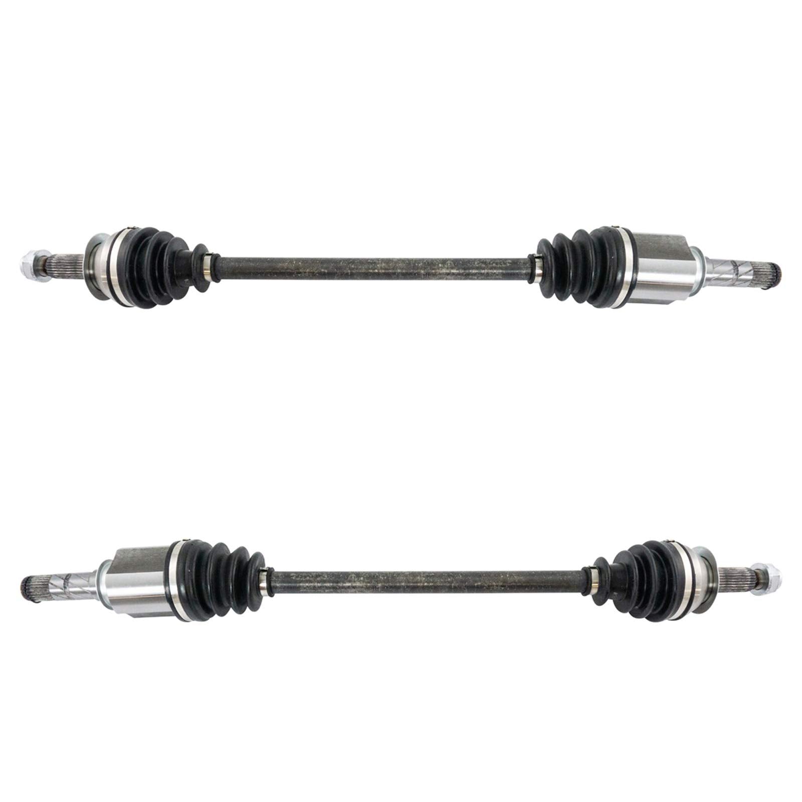 Trq Front Cv Axle Shaft Assembly Set Compatible With 2009-2013 Subaru Forester 2011-2014 Impreza 2013-2014 Xv Crosstrek