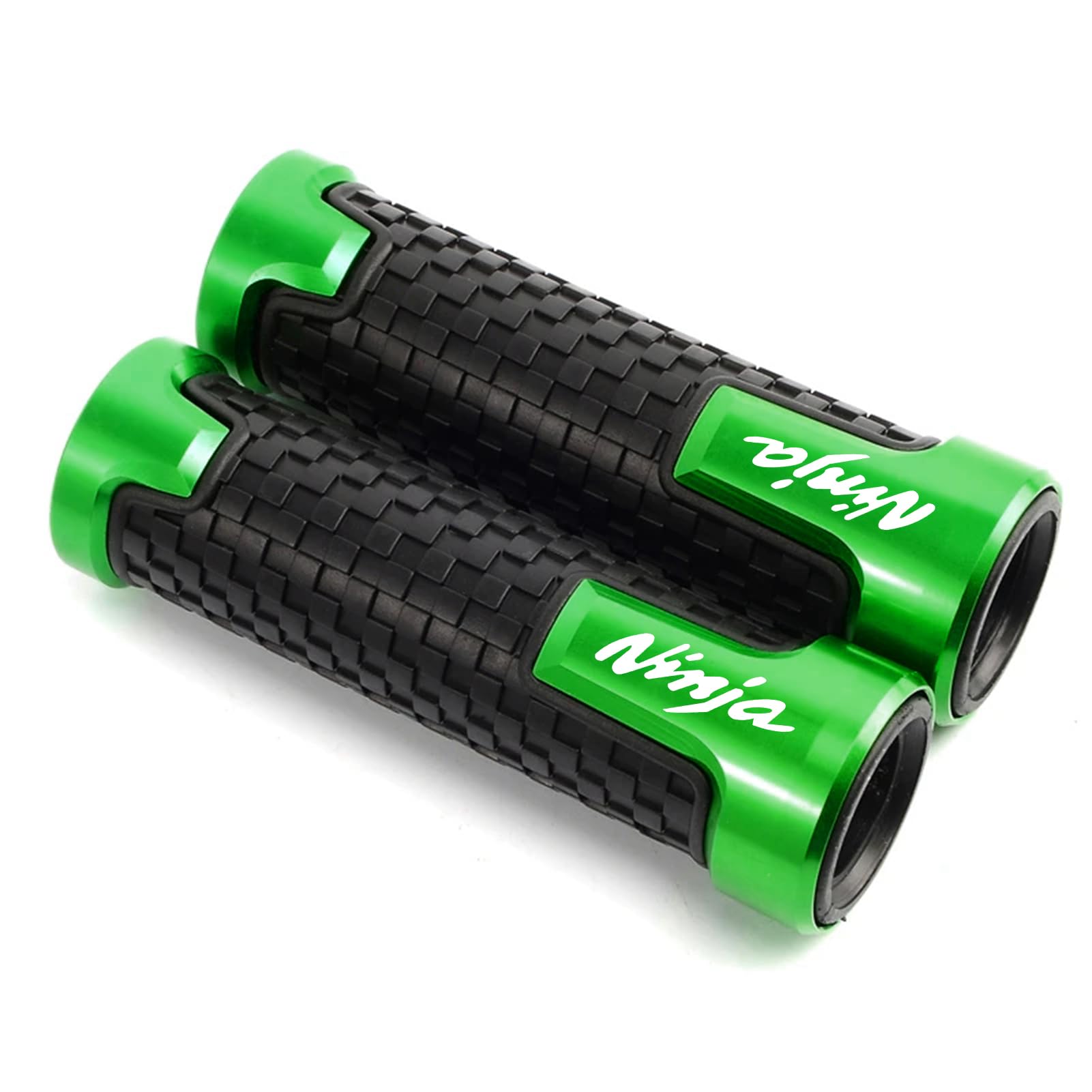 ZYAKOMO 7/8 22mm Aluminum Motorcycle Handlebar Grips Fit for Kawasaki Ninja 650 Ninja 400 Ninja 1000 2017-2023 2024 Ninja 500