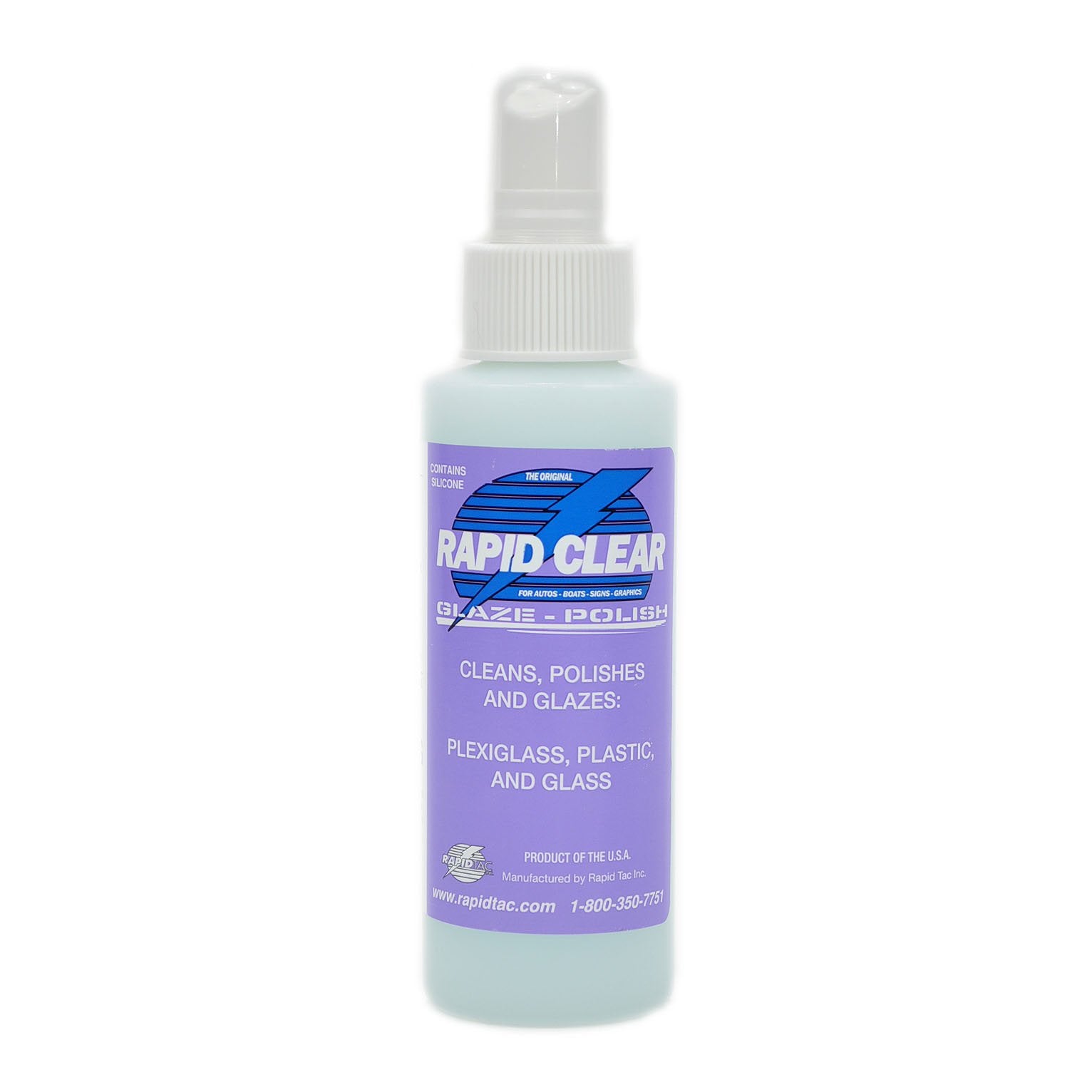 Rapid Tac Rapid Clear Polish for Vinyl Graphics Wraps and Decals 32 Ounce Sprayer