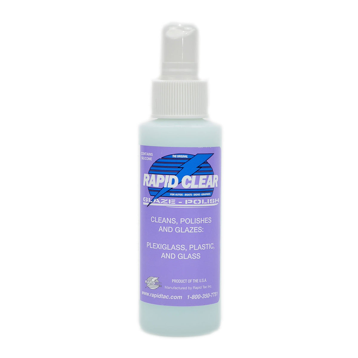 Rapid Tac Rapid Clear Polish for Vinyl Graphics Wraps and Decals 32 Ounce Sprayer