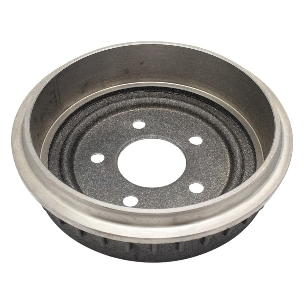 Trq Rear Brake Drum Pair Set Compatible With 2001-2009 Mazda B2300 / 1998-2001 B2500 / 1998-2007 B3000 / 1998-2009 B4000 / 1998-